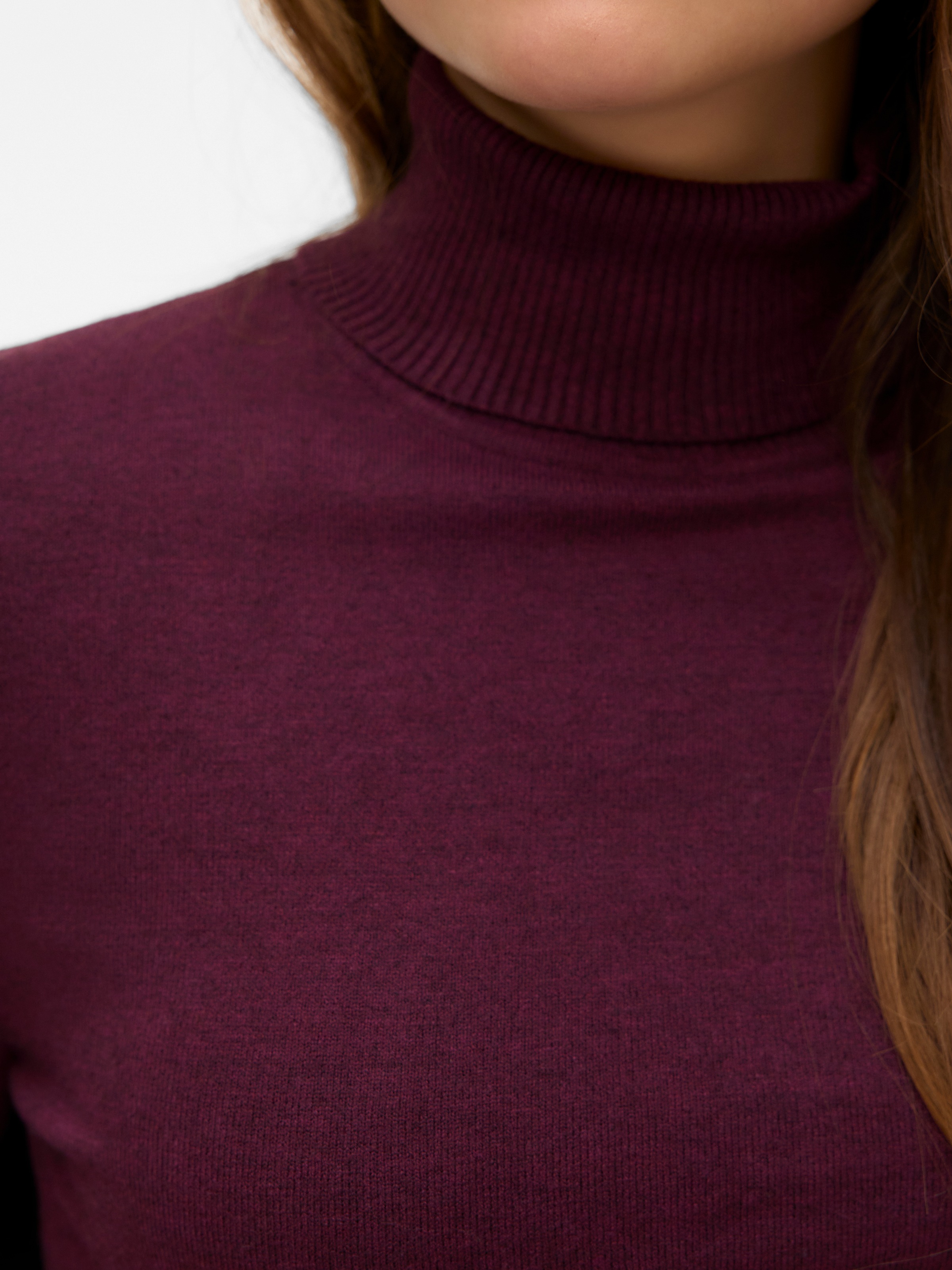 Thumbnail - Vero Moda Rollkragenpullover "VMHAPPINESS LS ROLLNK PULLOVE GA BOO REP"