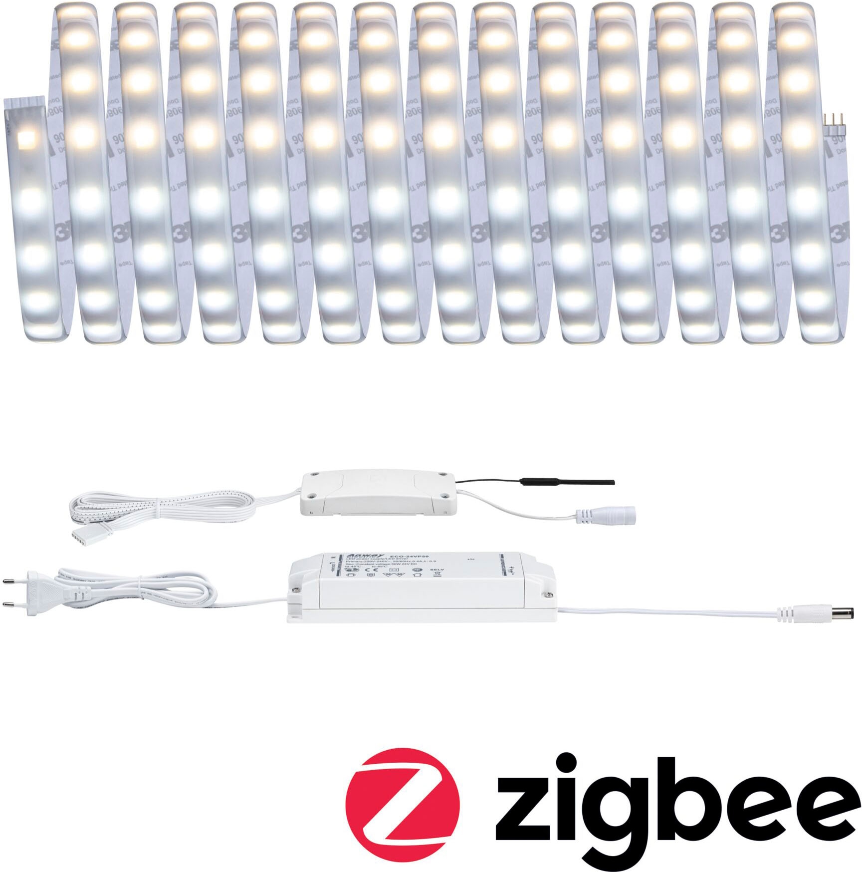 LED-Streifen »MaxLED 500 Basisset Smart Home Zigbee«, 1 St.-flammig, 5m, Tunable...