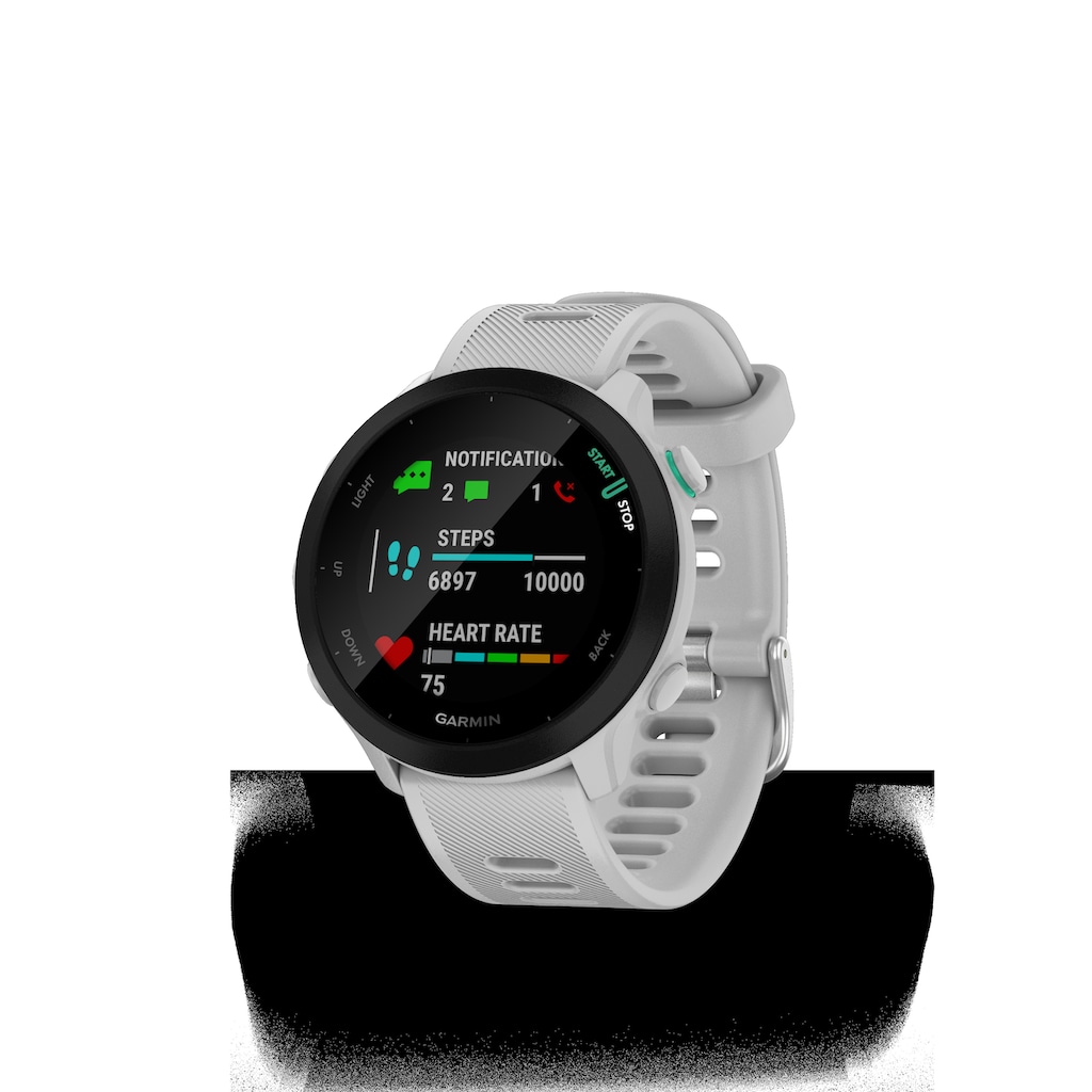 Garmin Smartwatch »FORERUNNER 55 Multisport-«, (Garmin GPS-Laufuhr)