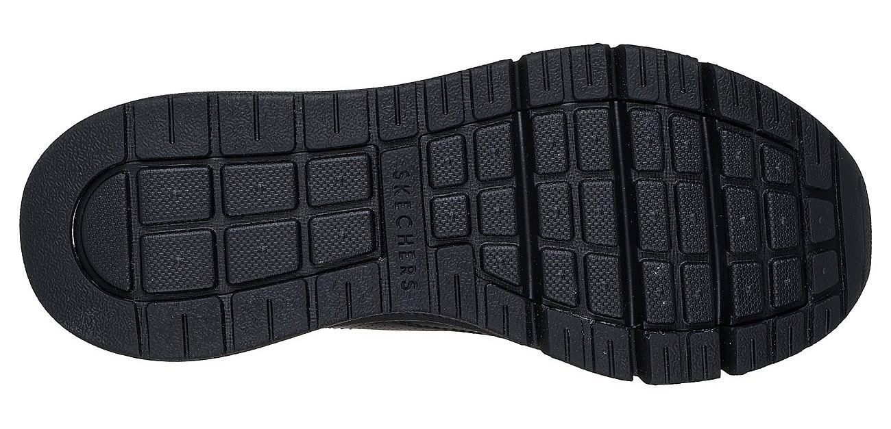 Skechers Sneaker »UNO ICON«, Schnürschuh, Freizeitschuh mit Metallic Elementen