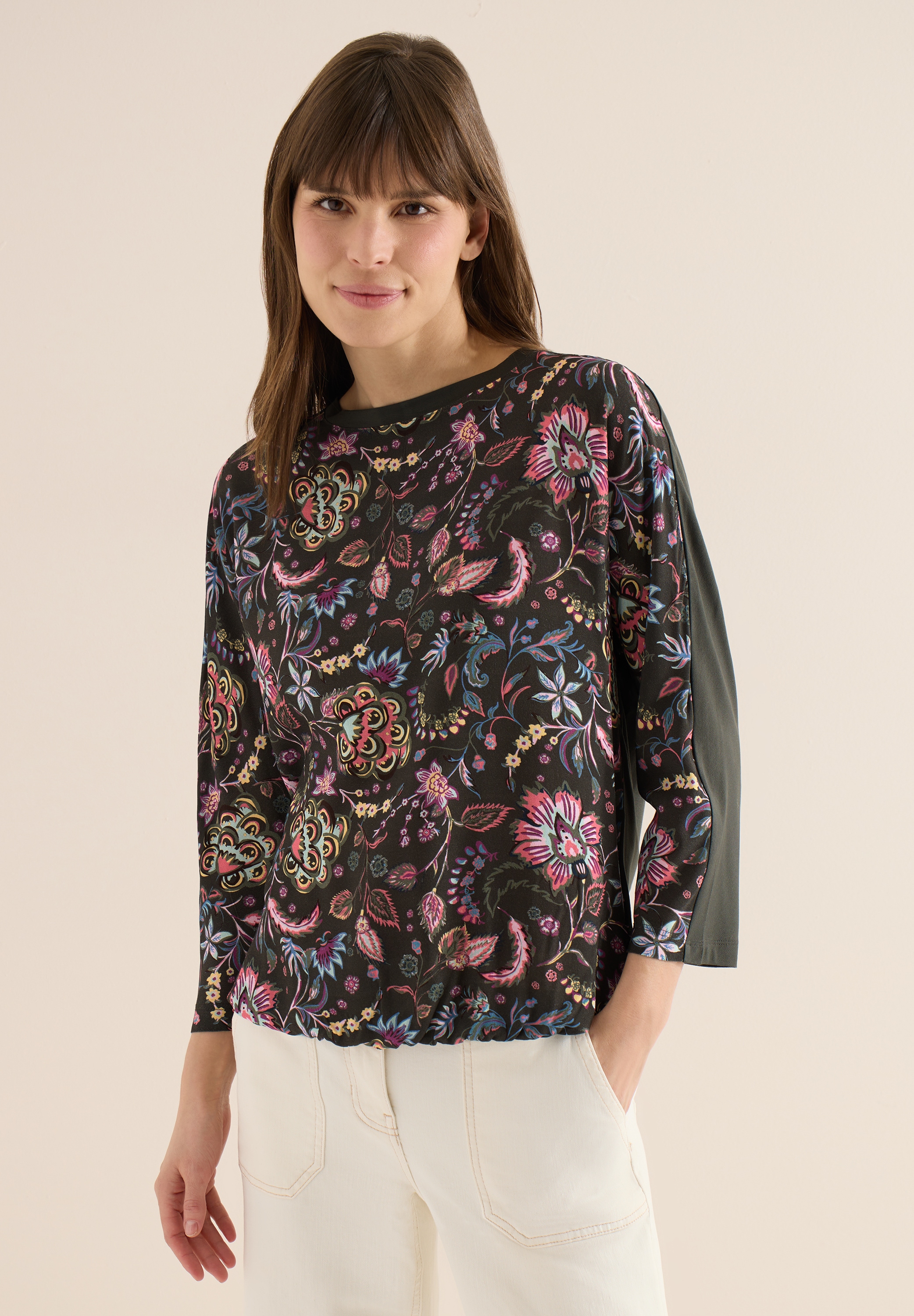 Cecil Print-Shirt mit 3/4 Ärmeln günstig online kaufen