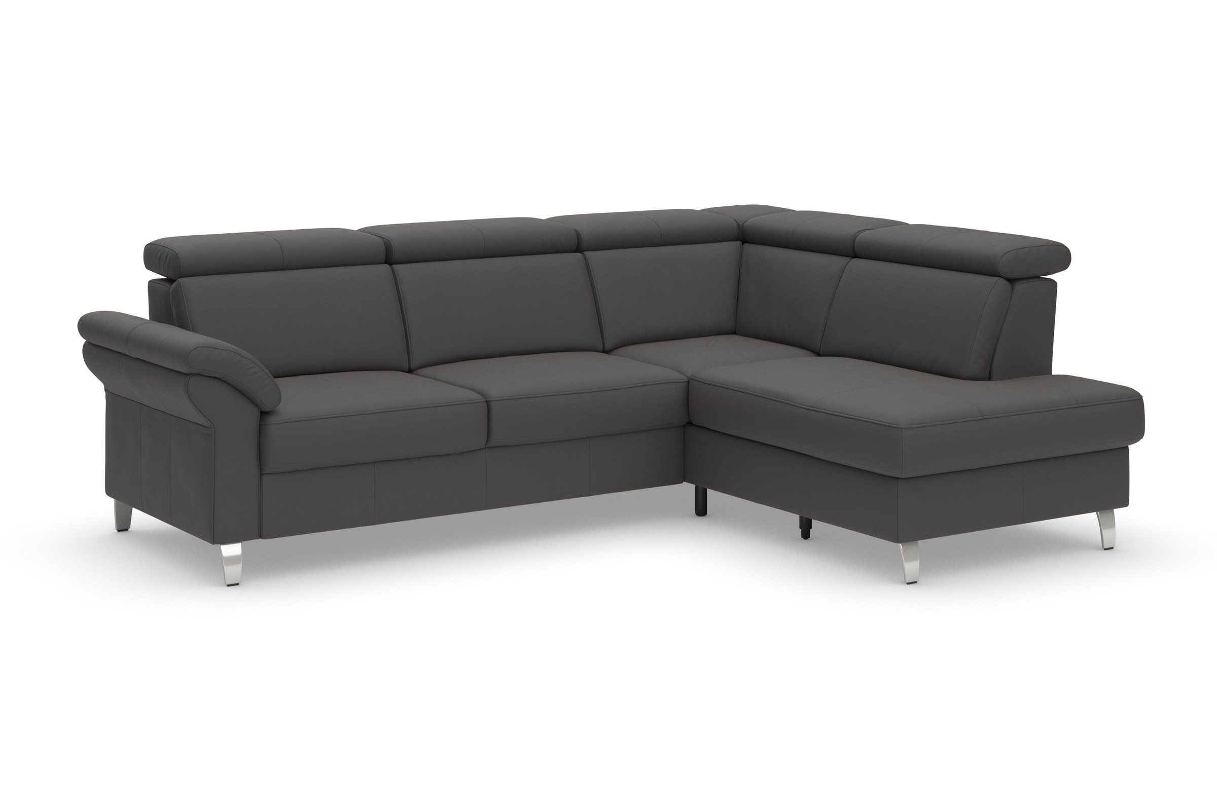 sit&more Ecksofa, inklusive Kopfteilverstellung, wahlweise mit Bettfunktion und Bettkasten