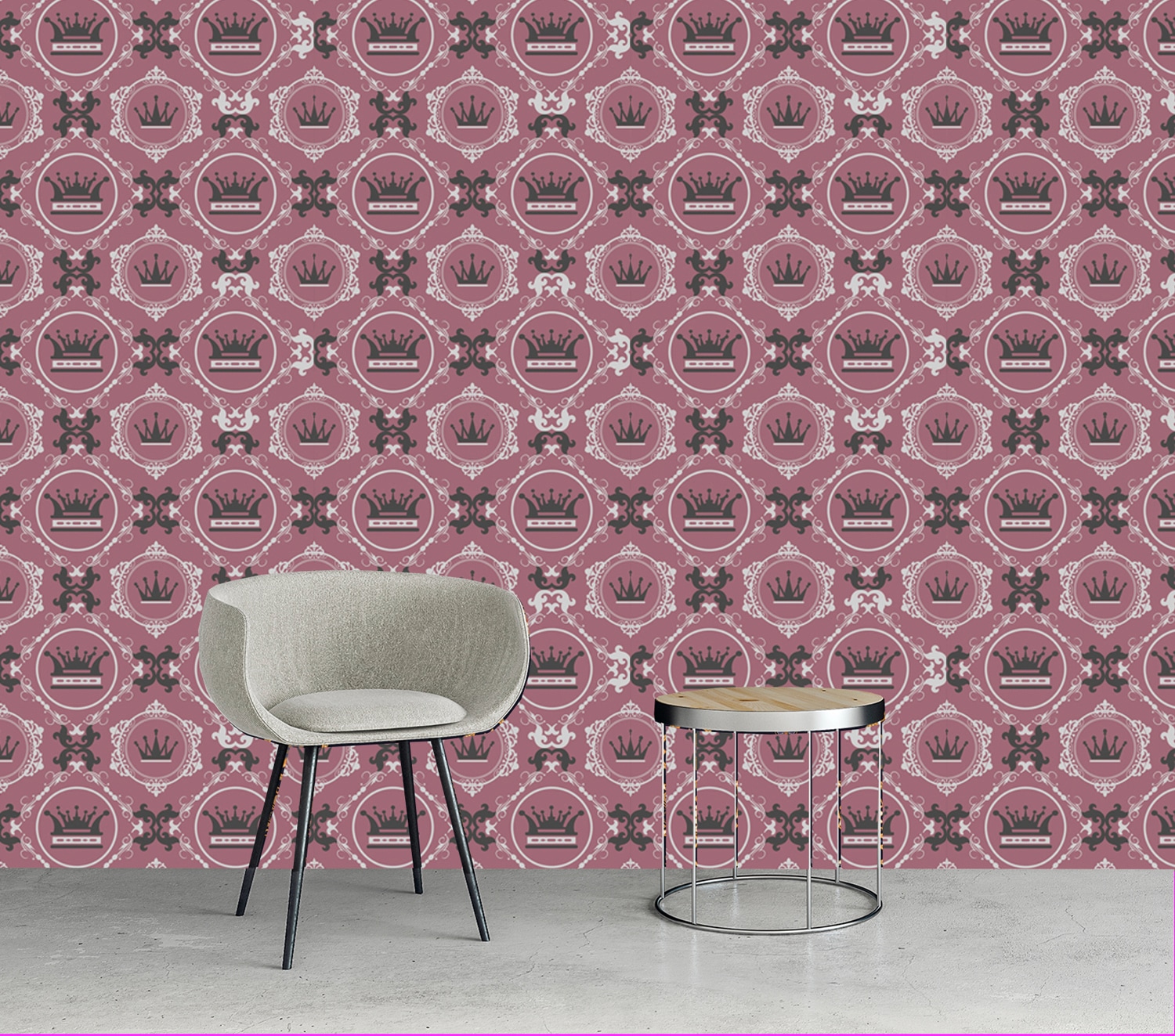 queence Vinyltapete »Tallulah«, Farbverlauf-bedruckt-abstrakt, 90x250cm, selbstklebend, kinderleichte Anbringung, Sticker