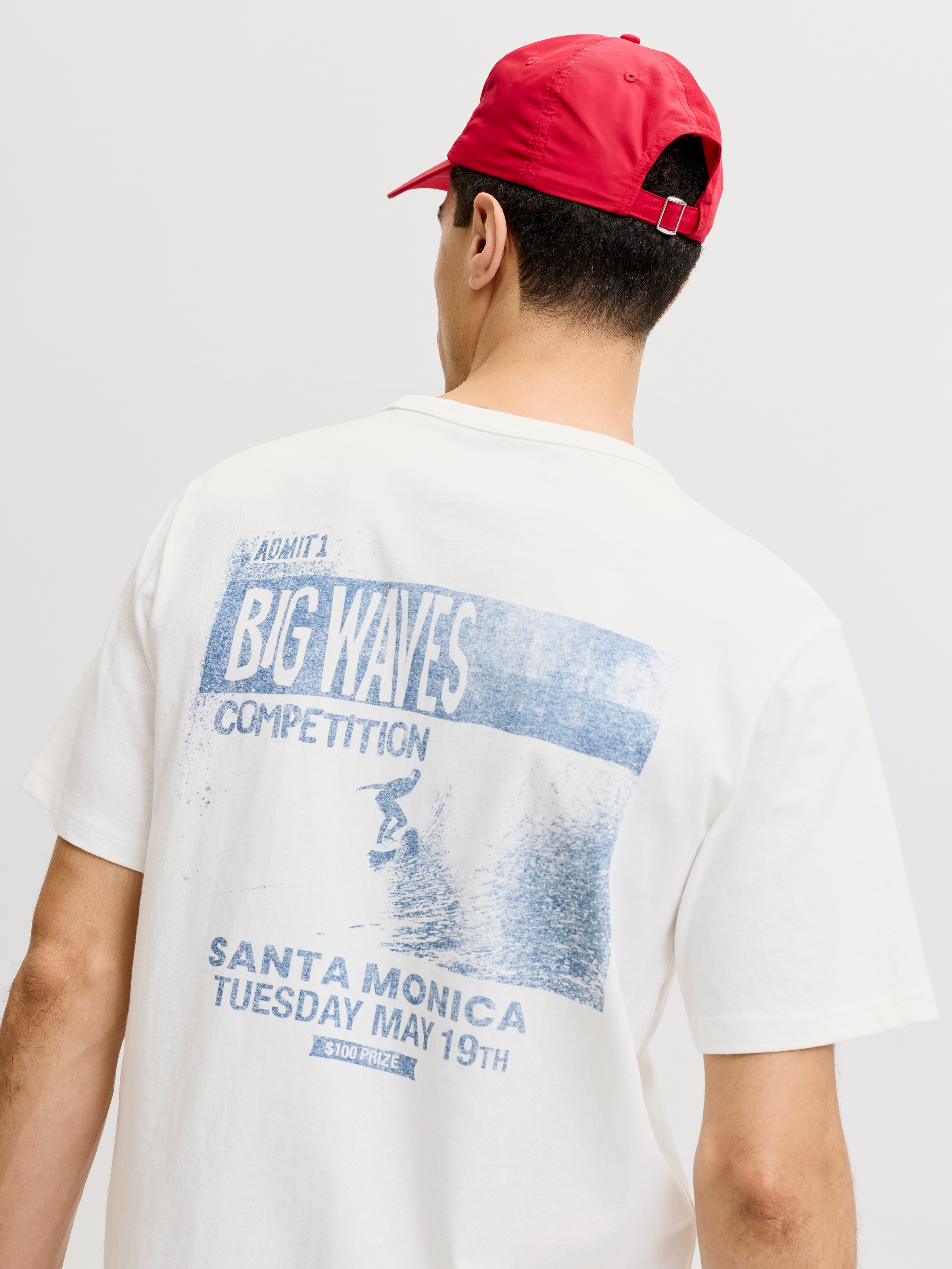 Jack & Jones T-Shirt »JPRBLUMAXWELL SS TEE« mit Print