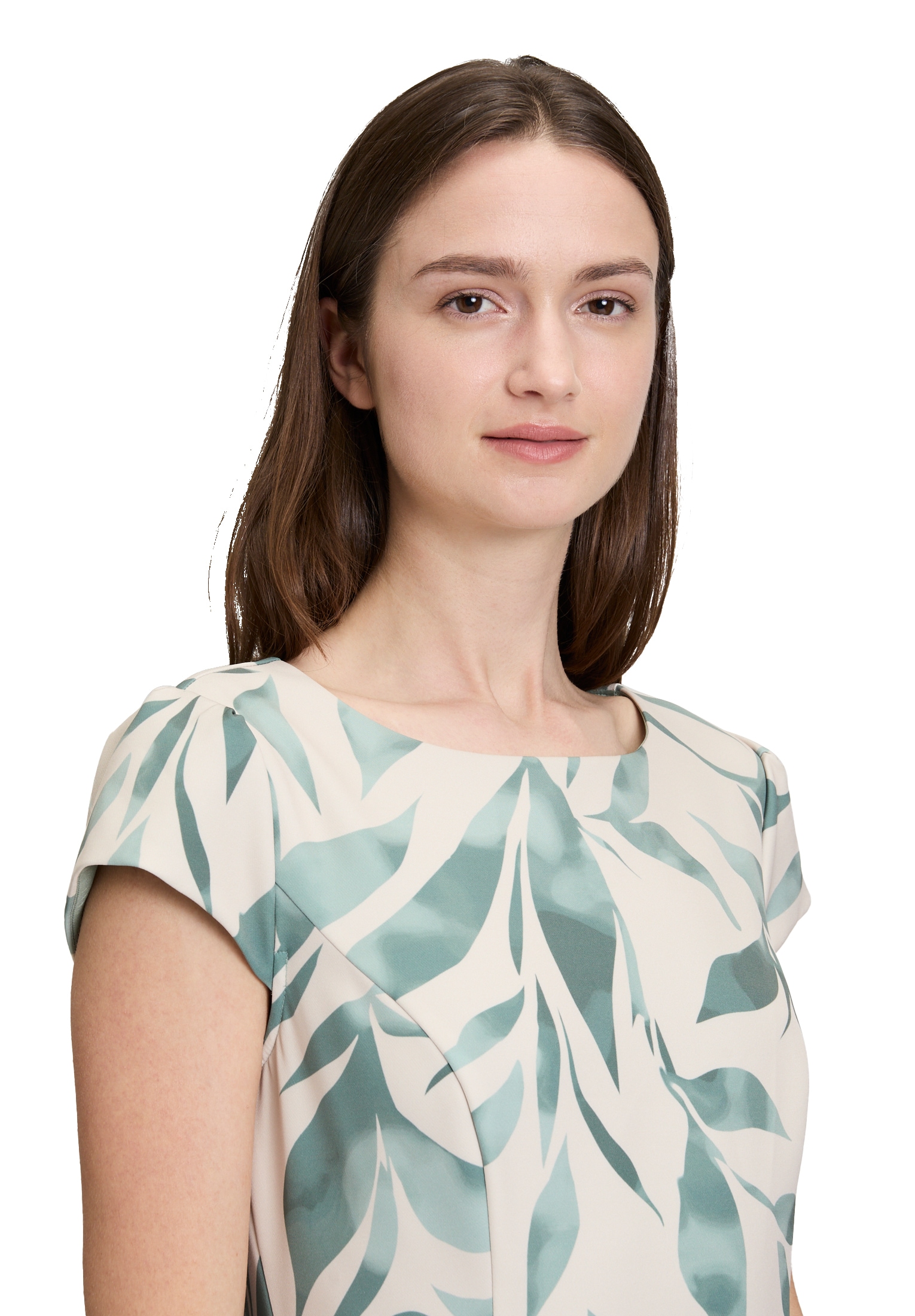 Betty&Co Cocktailkleid »Damen mit Aufdruck« Ohne Tasche