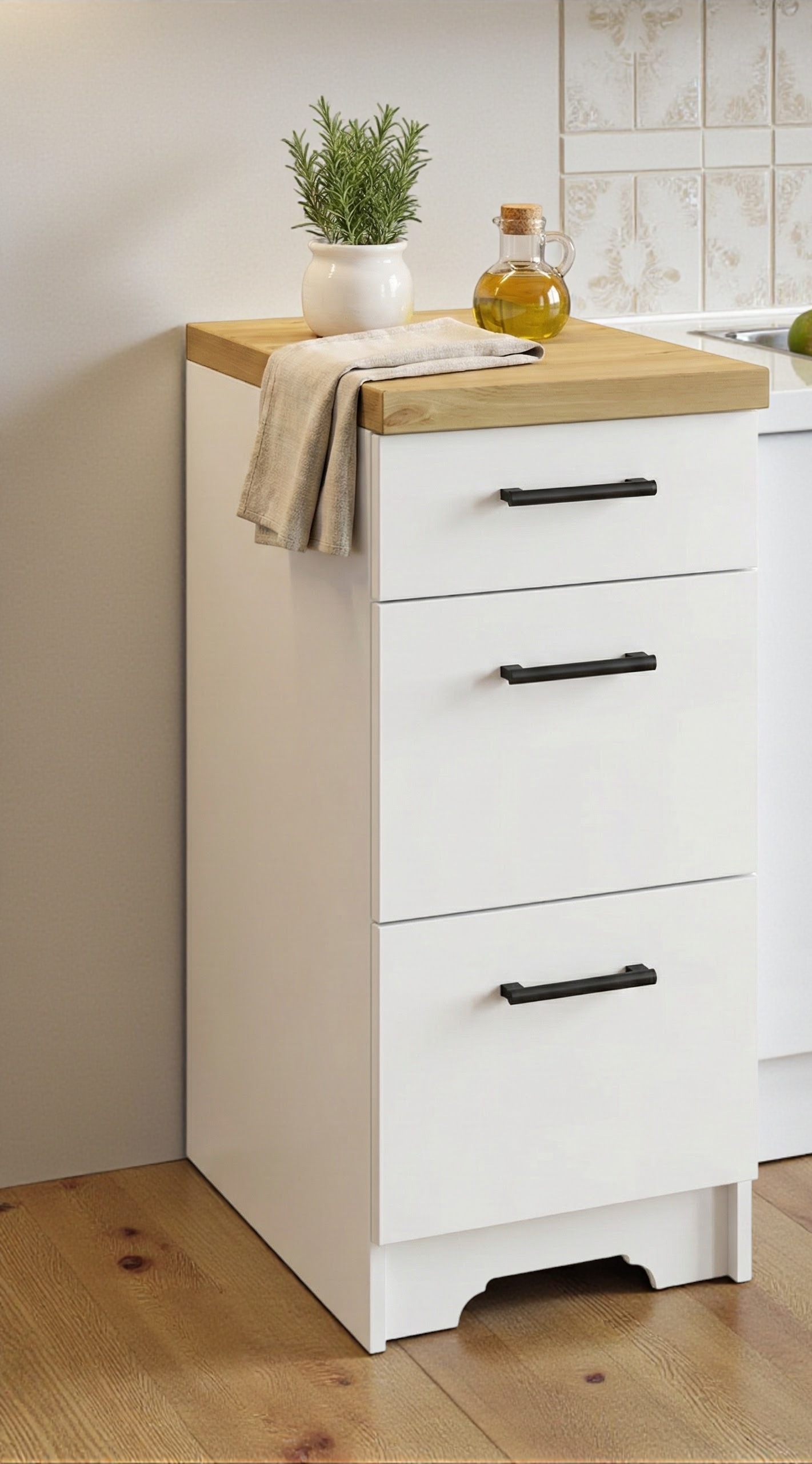 Home affaire Unterschrank "Meliss" aus massiver Kiefer, Breite 40 cm, Soft- günstig online kaufen