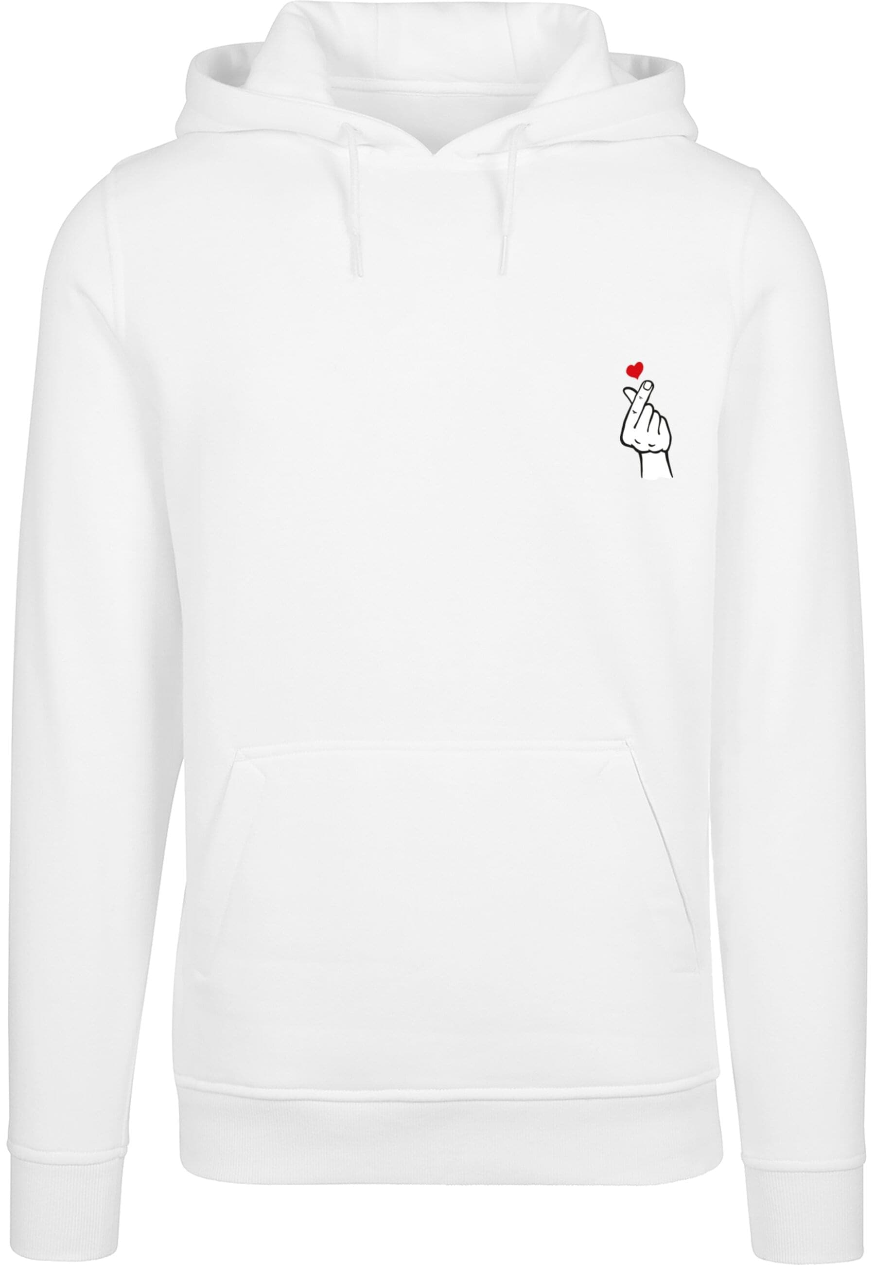 MisterTee Kapuzensweatshirt "MisterTee Love Sign 2.0" 1 Stk. tlg. günstig online kaufen