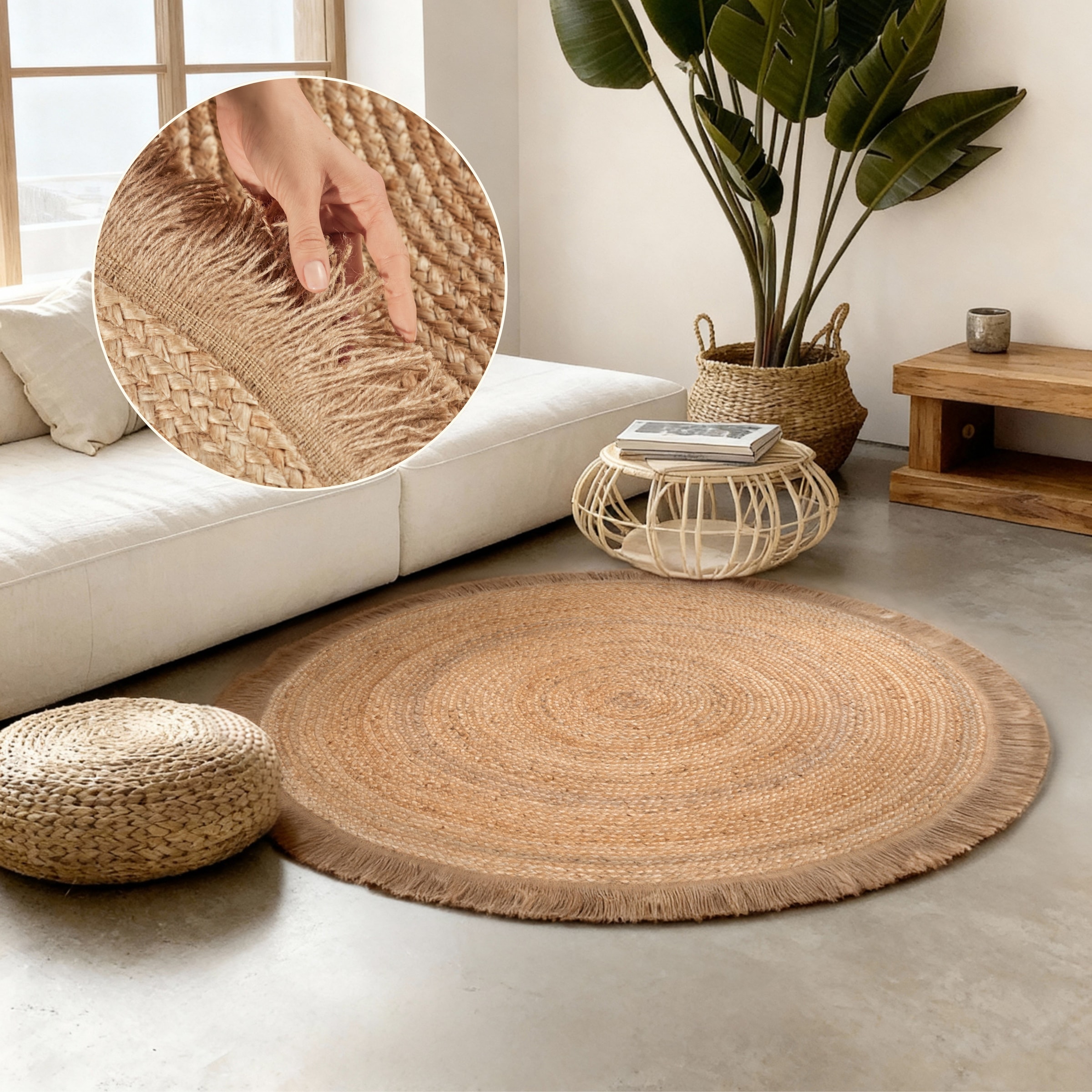 Hanse Home Nuru Rug Natural/Gold 200cm 4