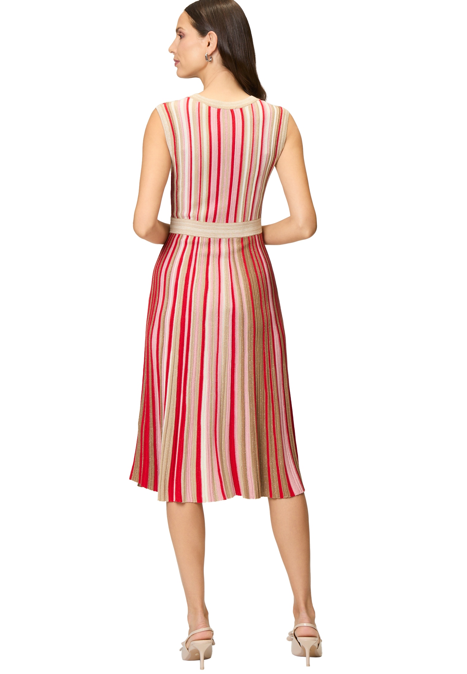 Zero Strickkleid »zero Strickkleid mit Streifen«, Plain/ohne Details