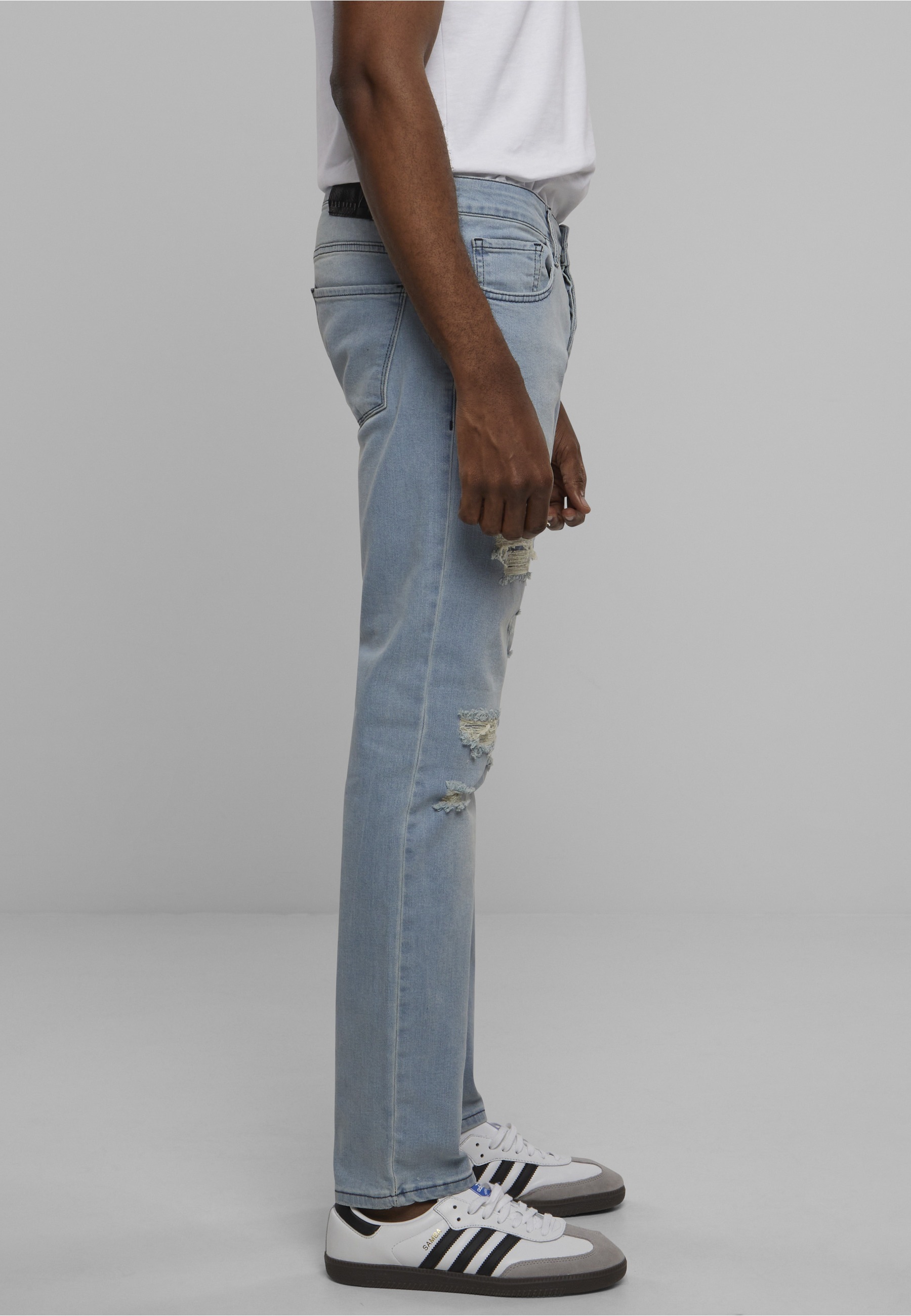 2Y Premium Bequeme Jeans »2Y Premium Herren 2Y Destroyed Slim Fit Denim«