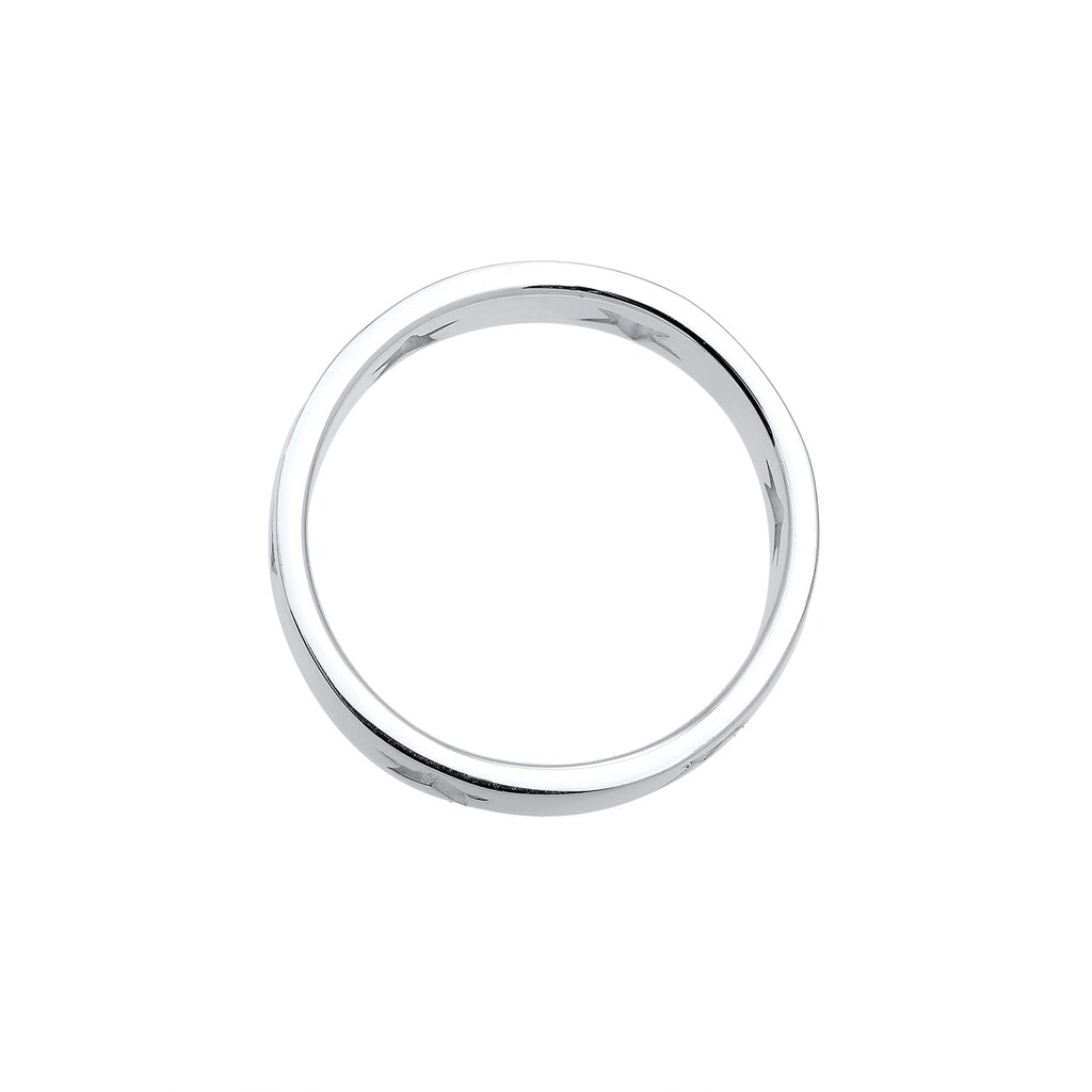 Elli Fingerring »Sterne Astro Cut Out Bandring 925 Sterling Silber«