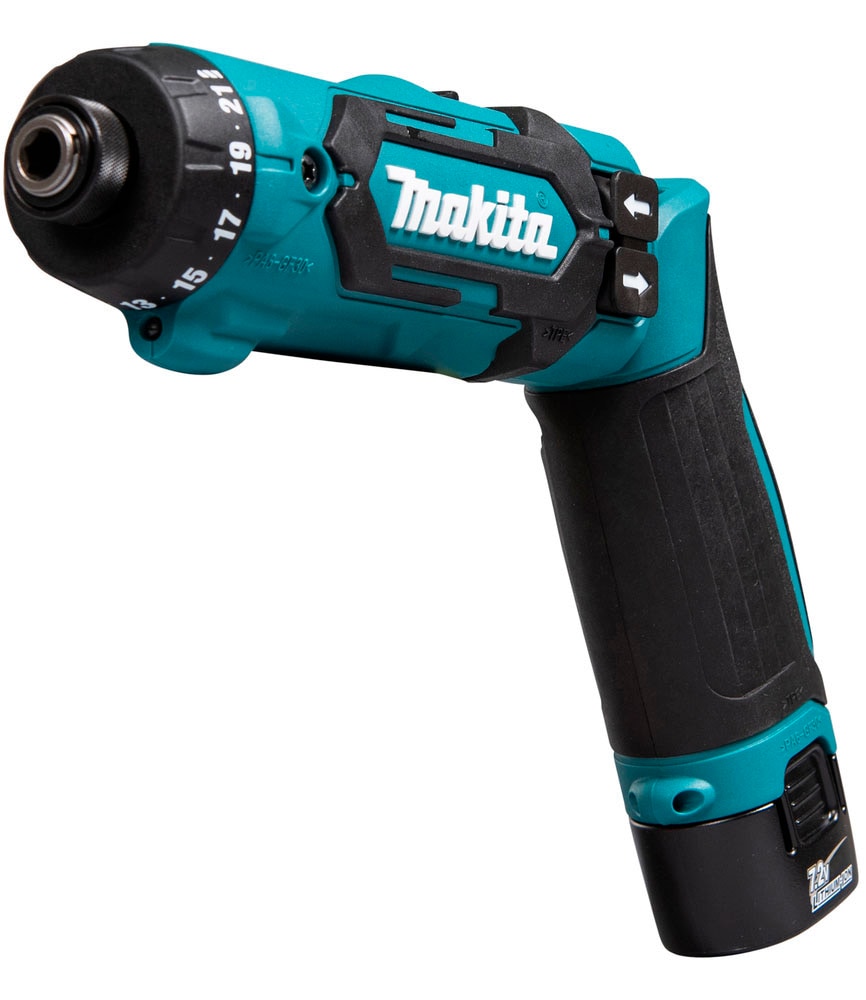 Makita Akku-Schrauber »DF012DSE«, inkl. integrierter Akku, Ladegerät und Aufbewahrungskoffer