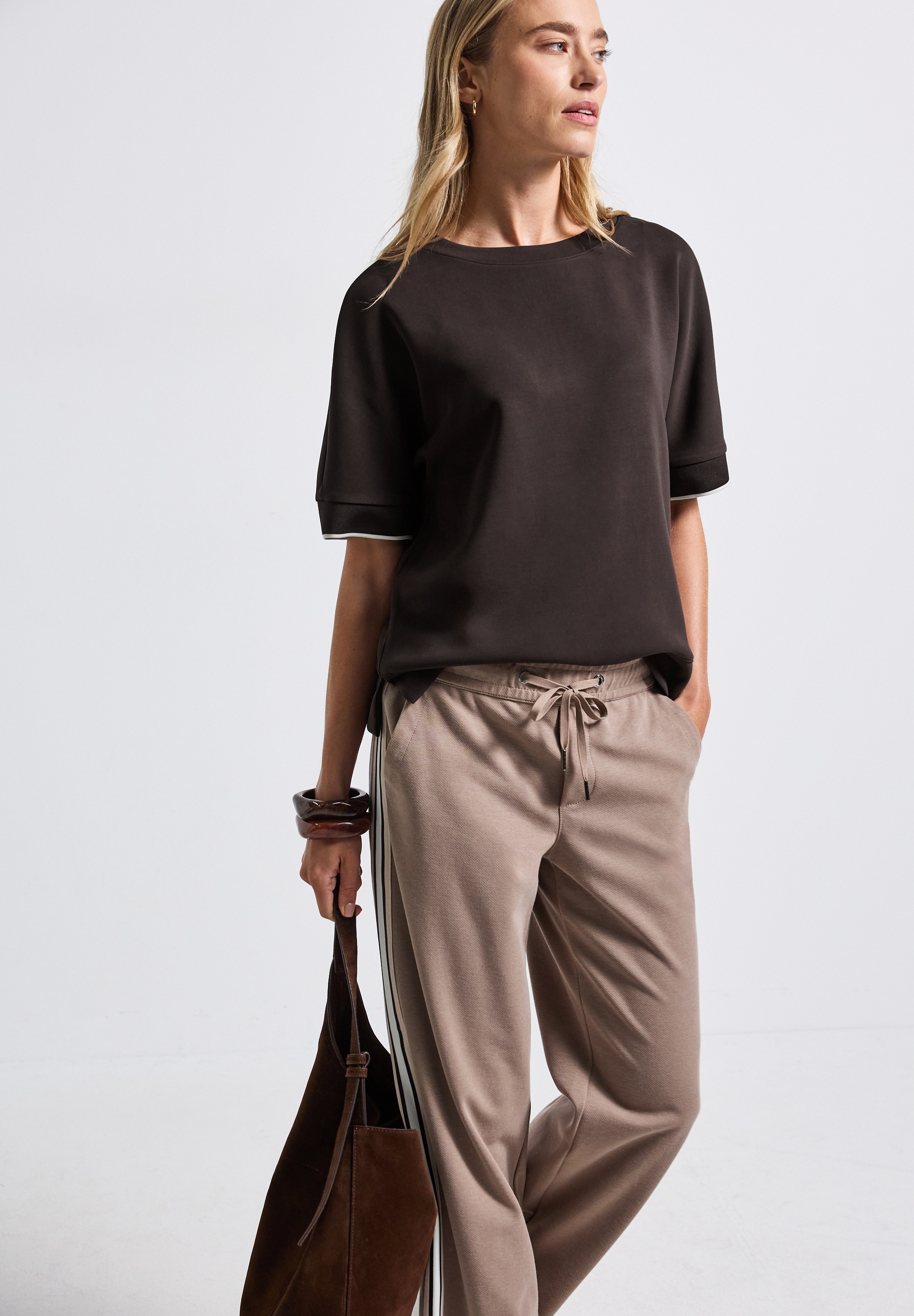 STREET ONE T-Shirt mit Rundhalsausschnitt günstig online kaufen