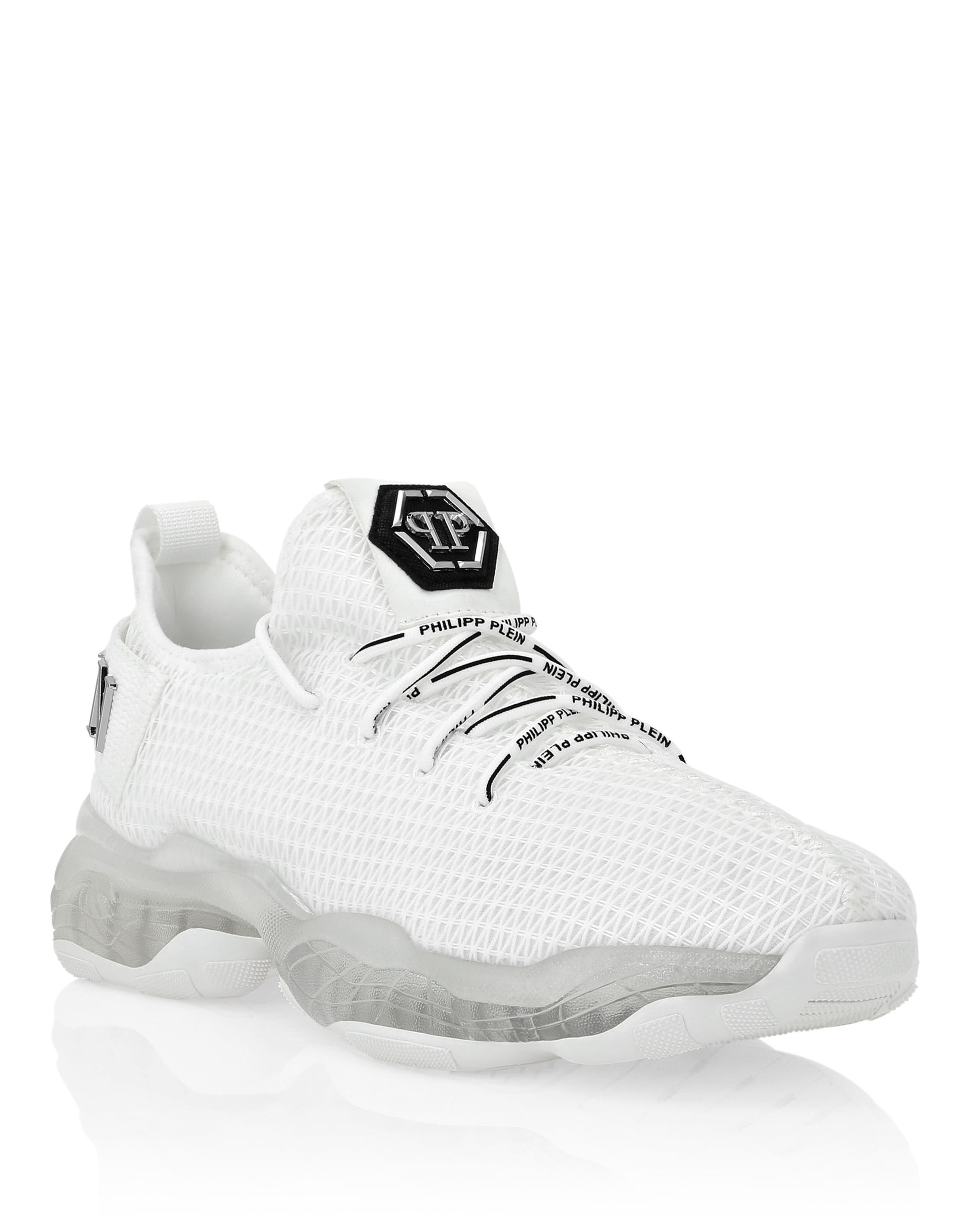 Philipp Plein $Hock Baskets Blanches 46 4