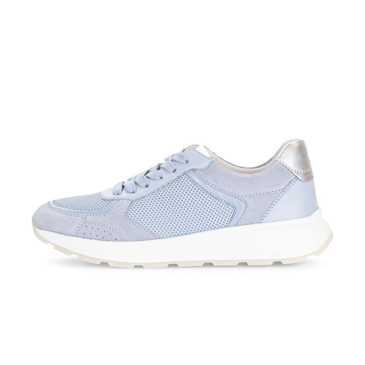 Gabor Women's Wedge Sneaker Light Blue 41 8