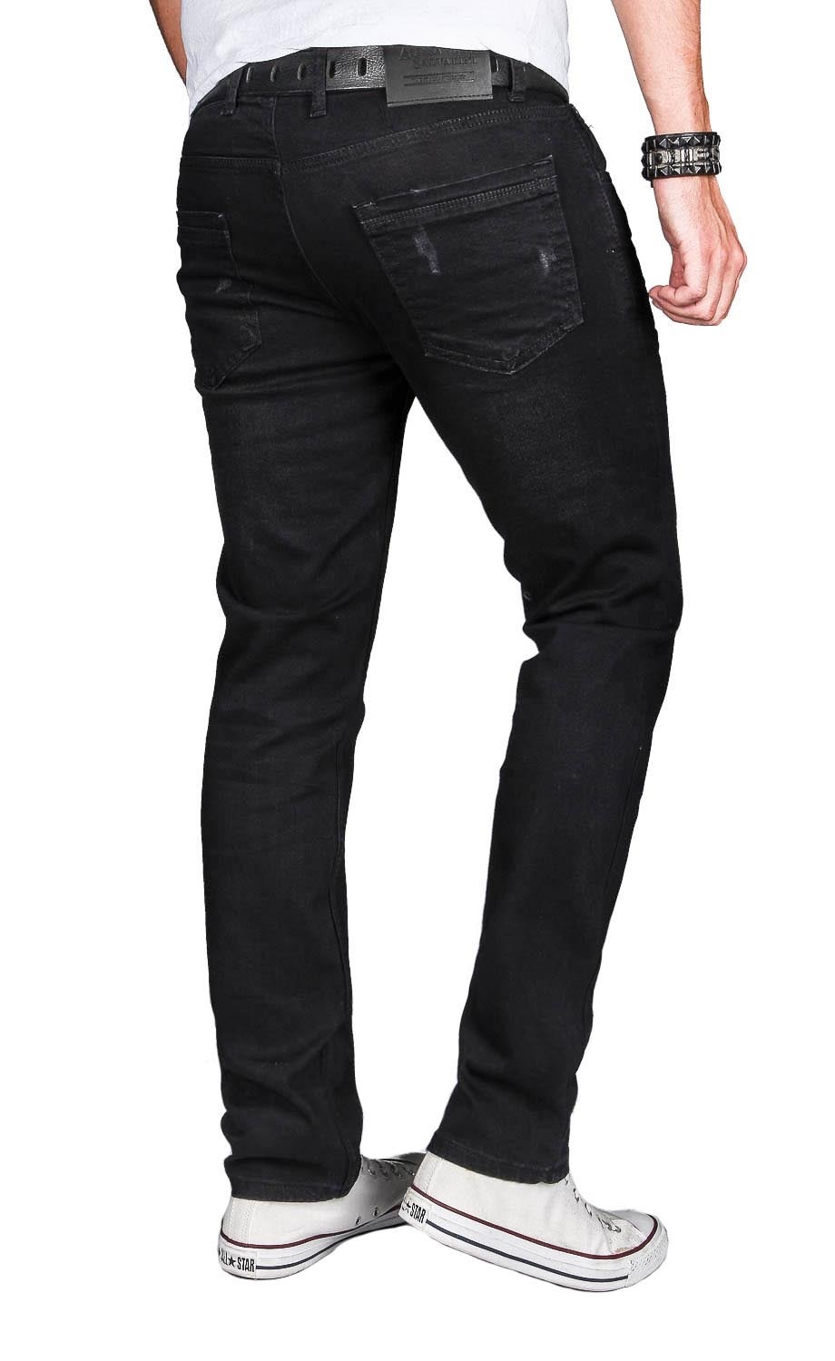 Alessandro Salvarini Slim-fit-Jeans »ASLuca«, Stretch mit Elasthan