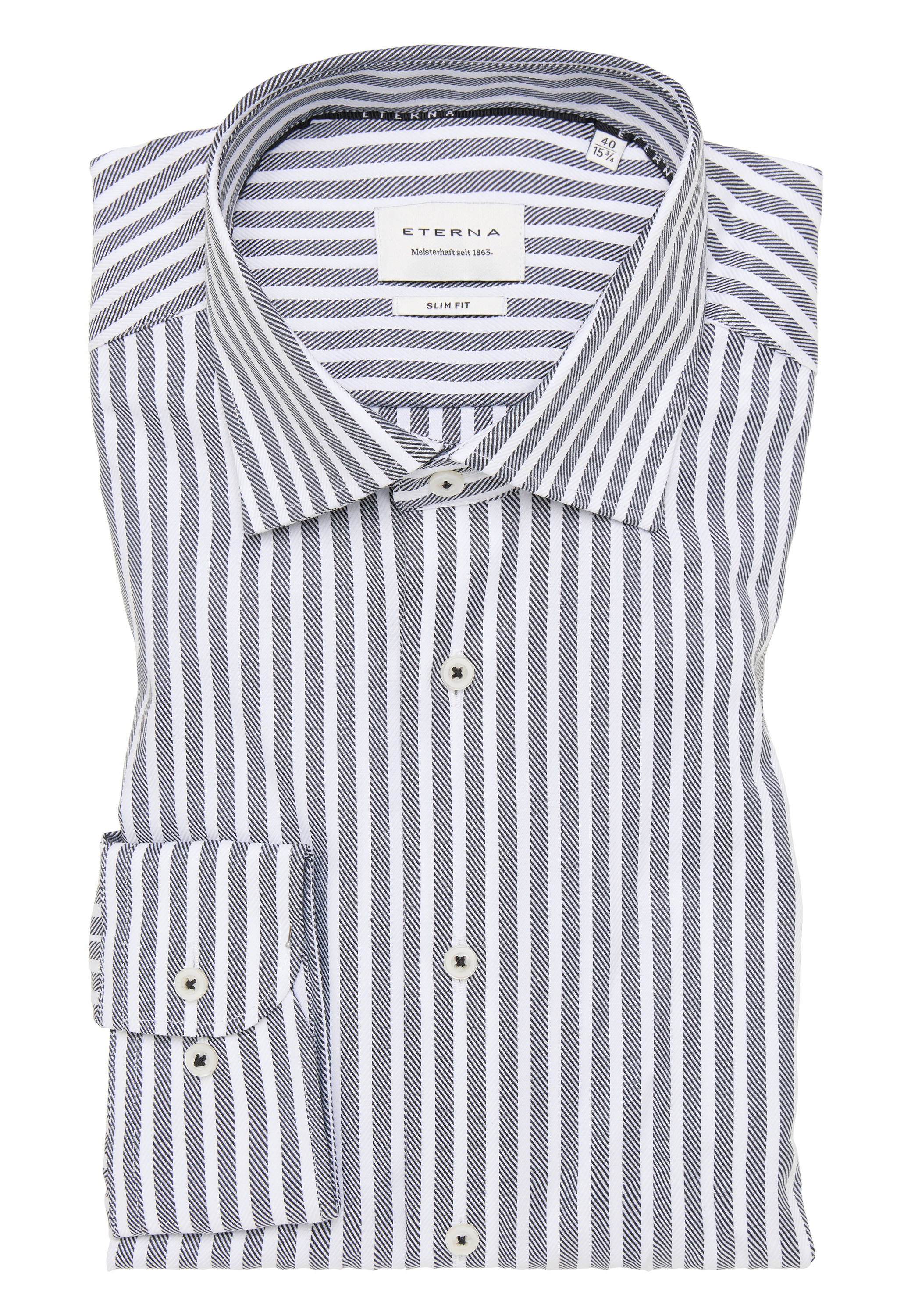 Eterna Langarmhemd »SLIM FIT« NON IRON (bügelfrei)