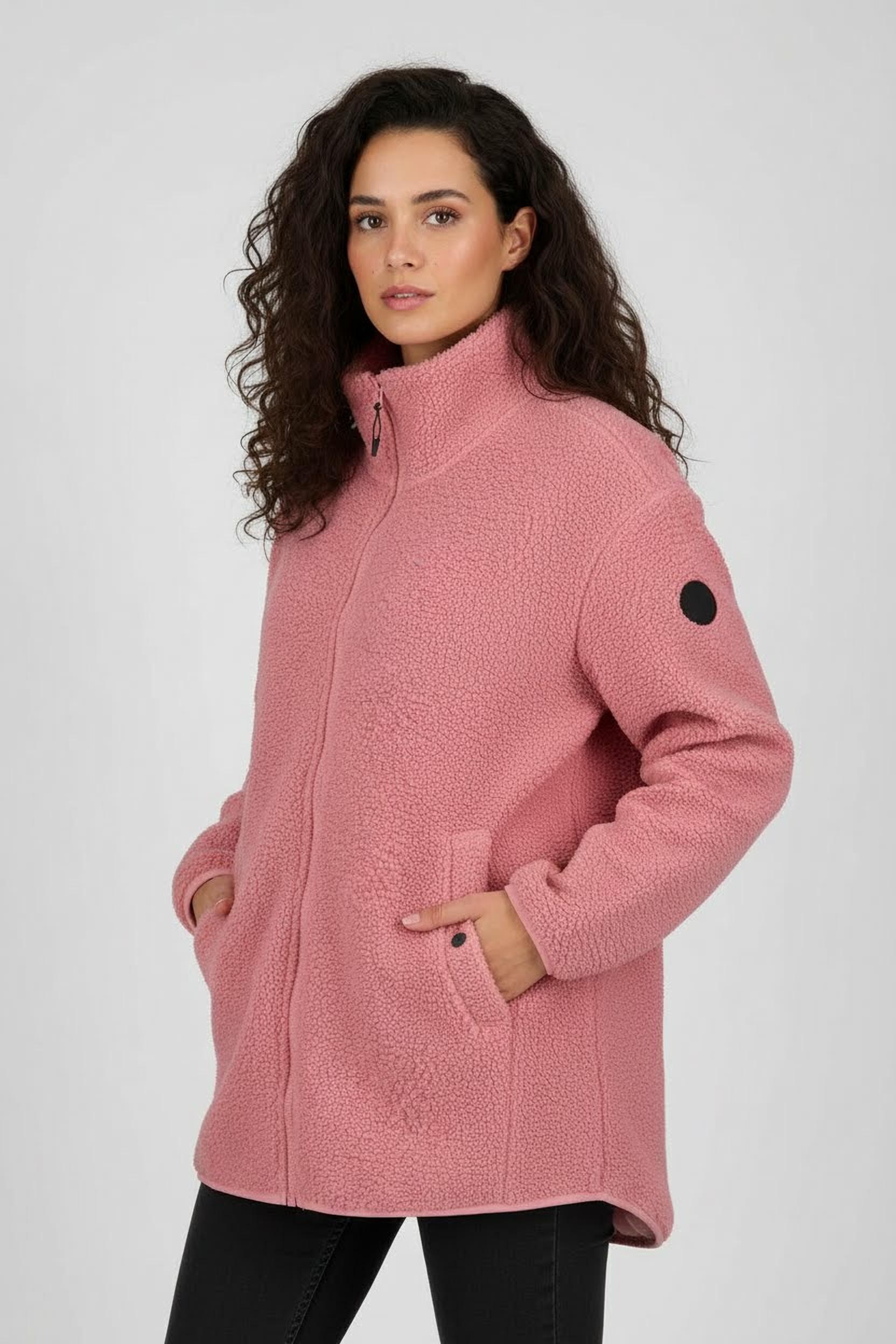 Icepeak Fleecejacke "ICEPEAK PARACHUTE" sportlicher Stil, mit Stehkragen, m günstig online kaufen