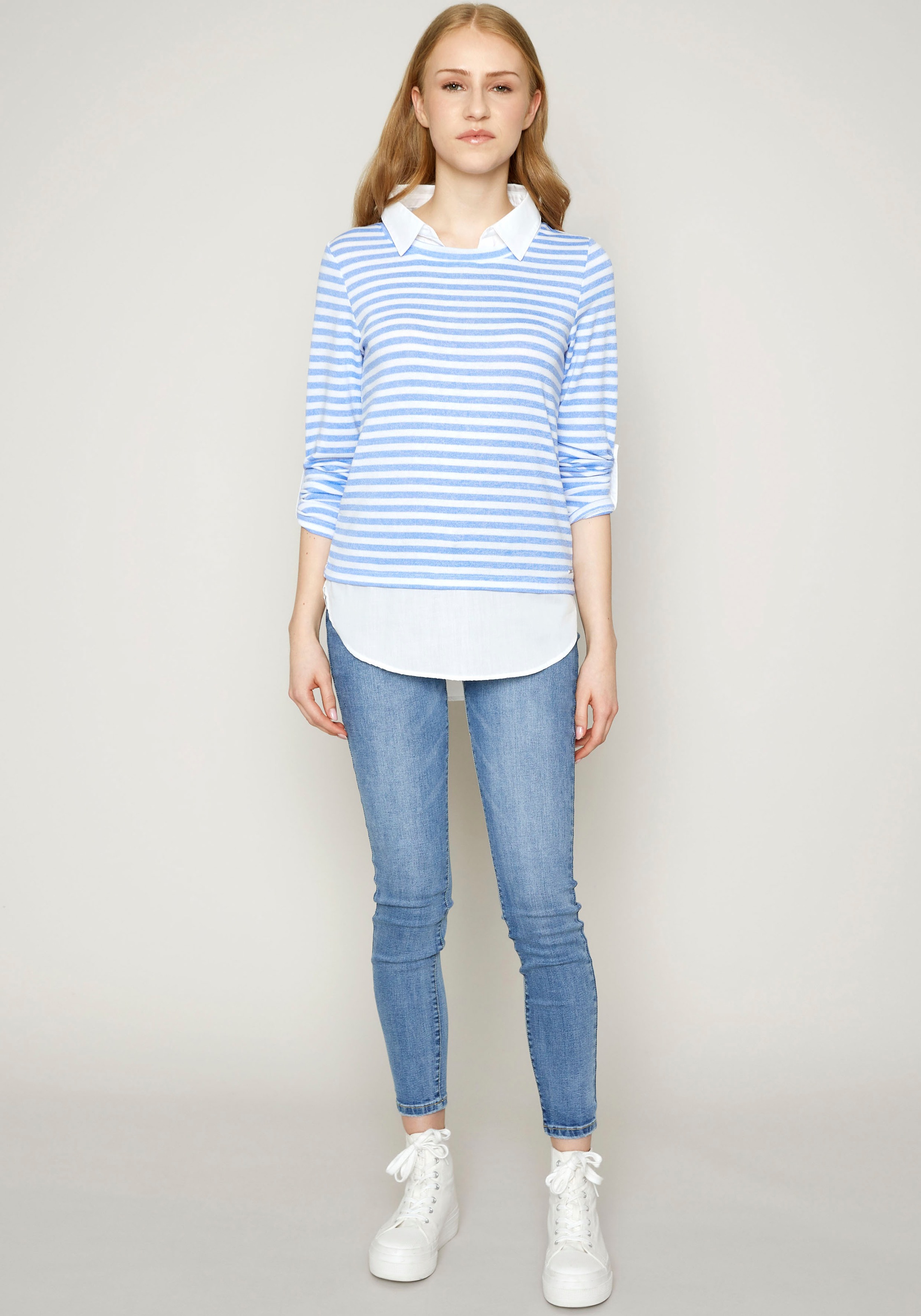 HaILY’S T-Shirt »LS P TP Li44nda« (1 tlg.)