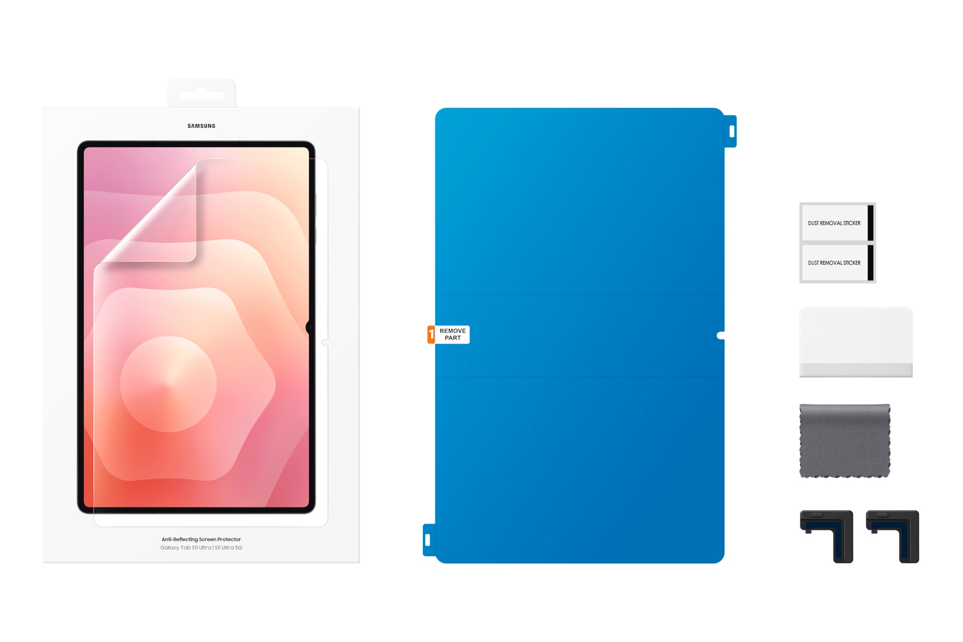 Samsung Displayschutzfolie »Anti-Reflecting Screen Protector«, für Samsung Galaxy Tab S11 Ultra, Displayschutzfilm, Schutzfolie, Bildschirmschutz, kratz- & stoßfest