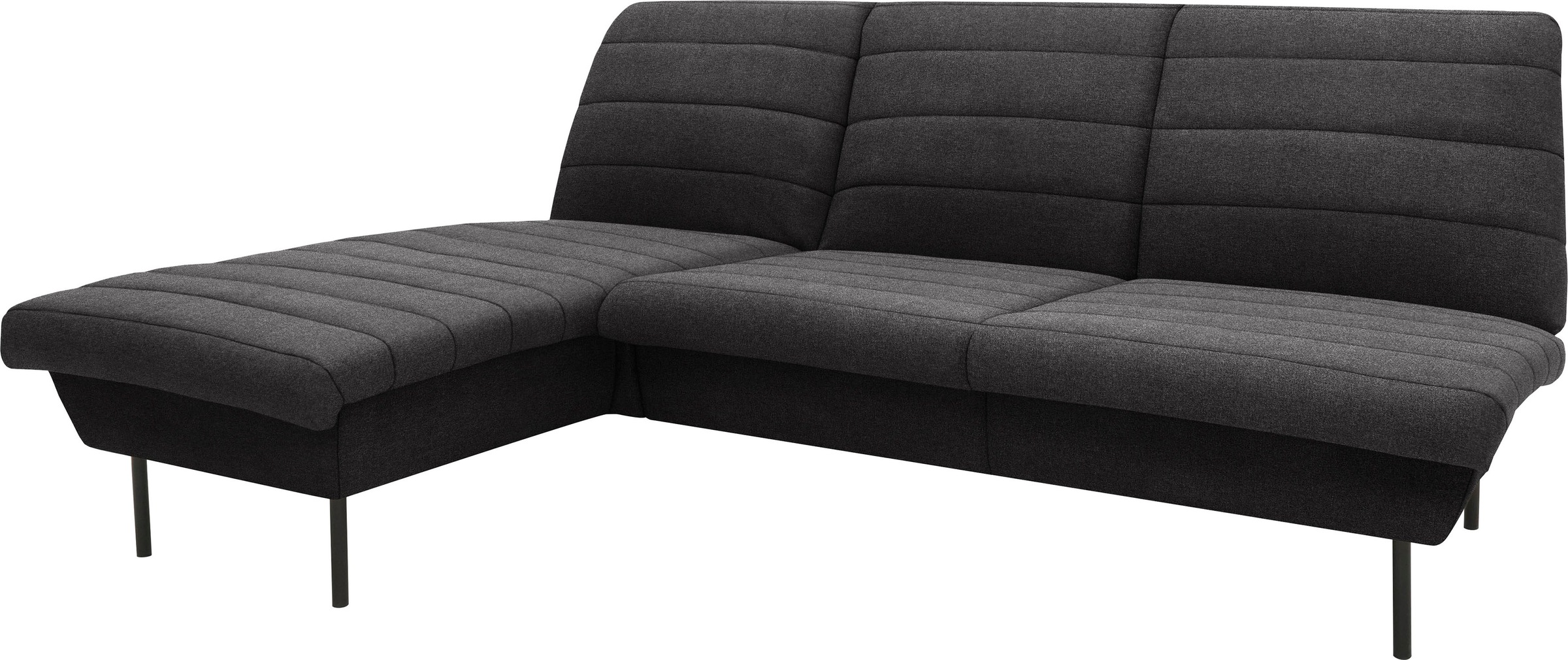 LOOKS by Wolfgang Joop Ecksofa »LOOKS IX L-Form«, Quersteppung, ohne Armlehnen