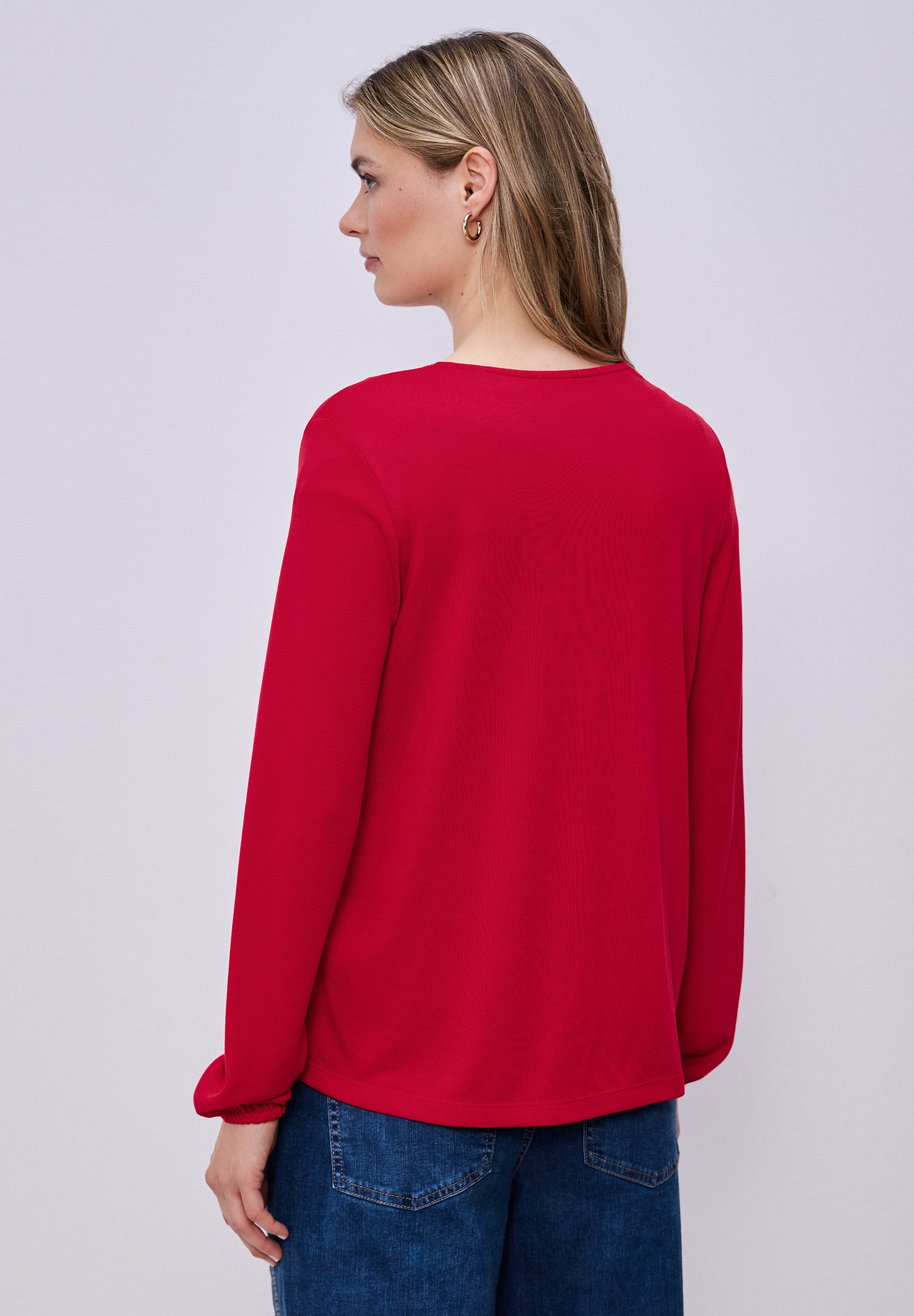 Thumbnail - STREET ONE Cardigan bestehend aus einem Materialmix