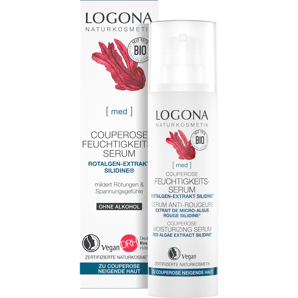 LOGONA Gesichtsserum »Logona med Couperose Feuchtigkeits-Serum«