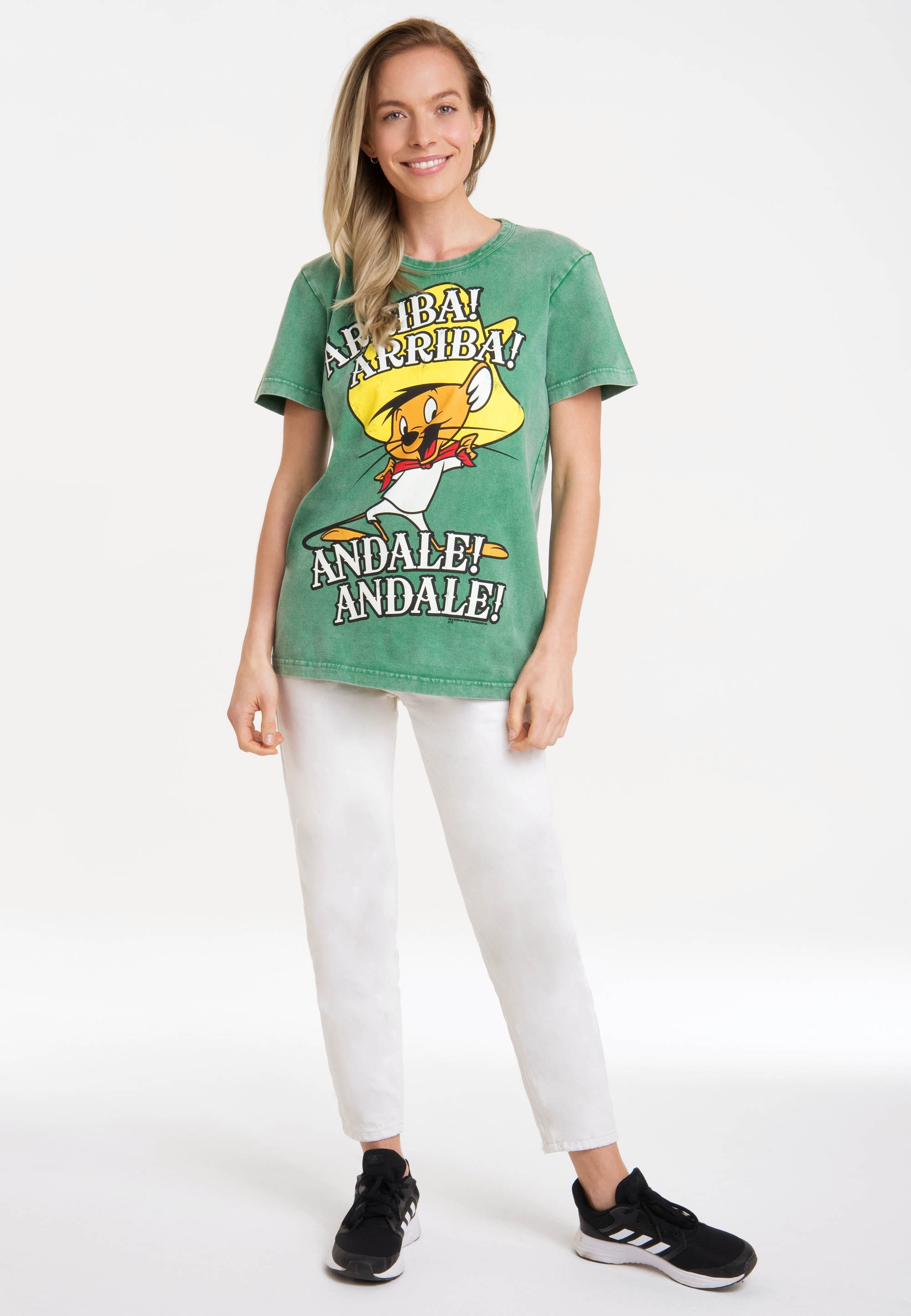 LOGOSHIRT T-Shirt »Looney Tunes - Speedy Print online mit bestellen lizenziertem Gonzales«, BAUR 