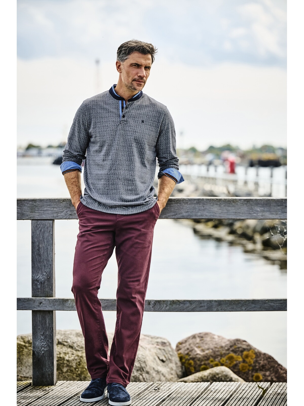 Babista Langarm-Poloshirt »Langarmshirt TIBERON«