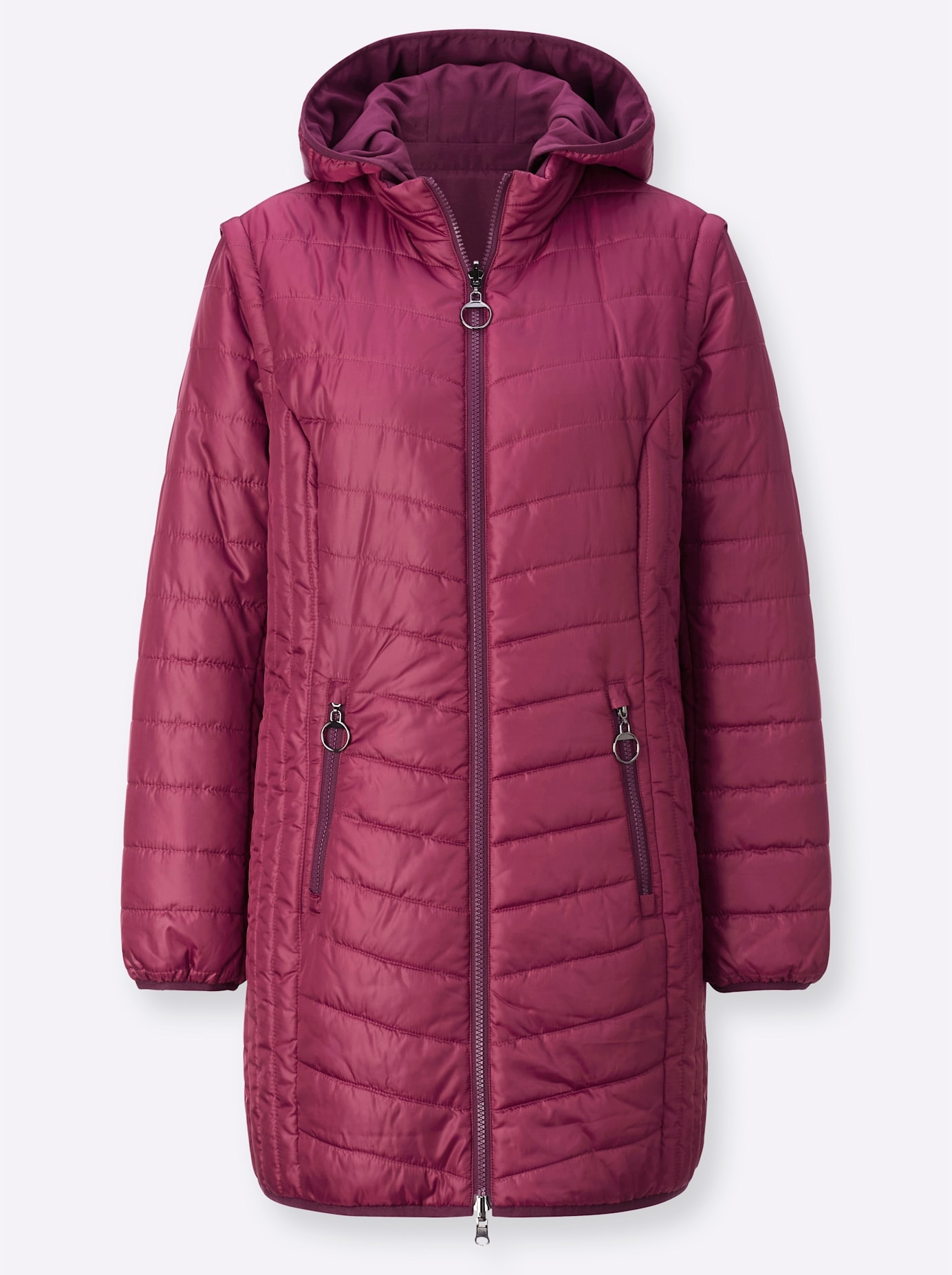 Casual Looks Wendejacke, mit Kapuze