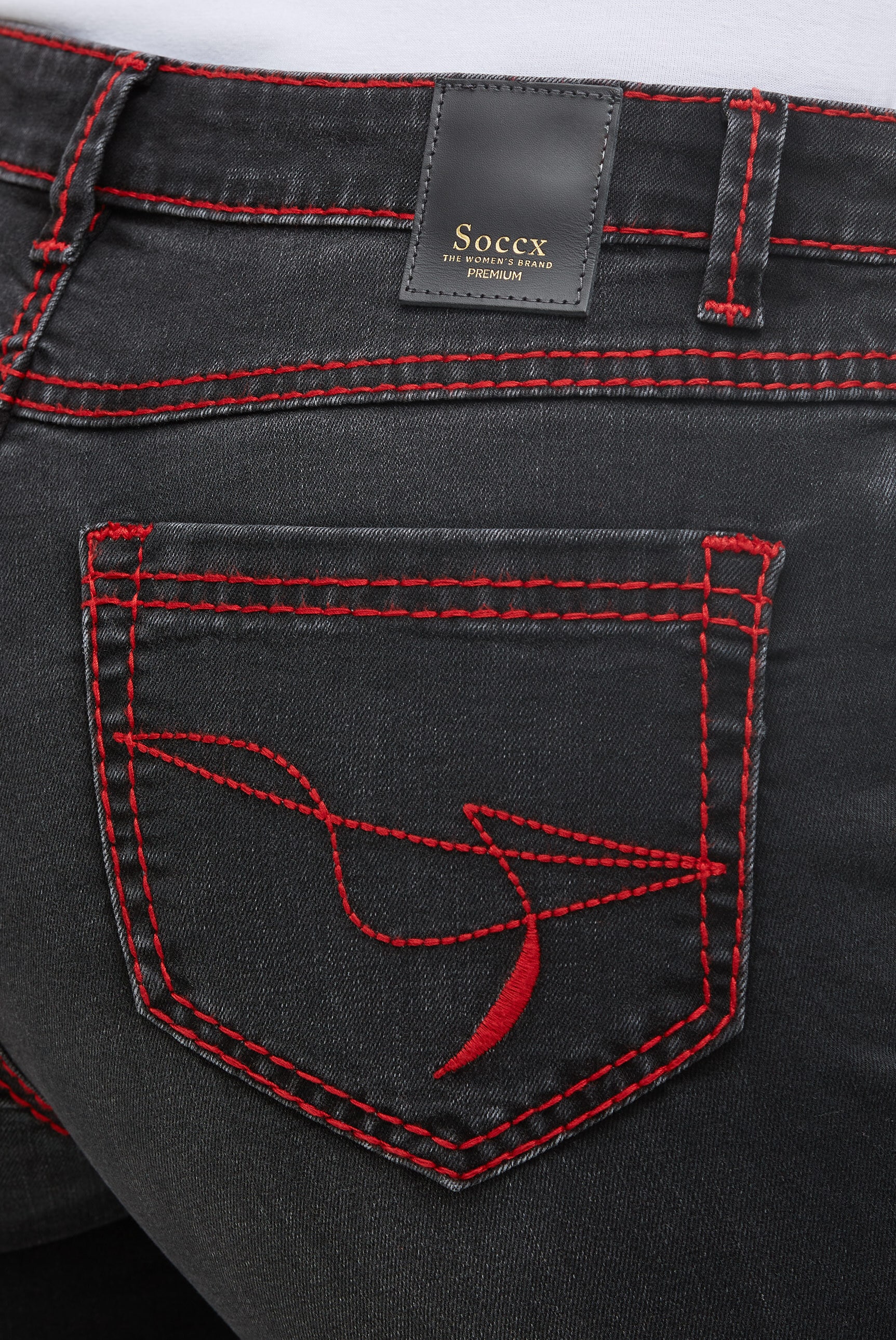 SOCCX Regular-fit-Jeans