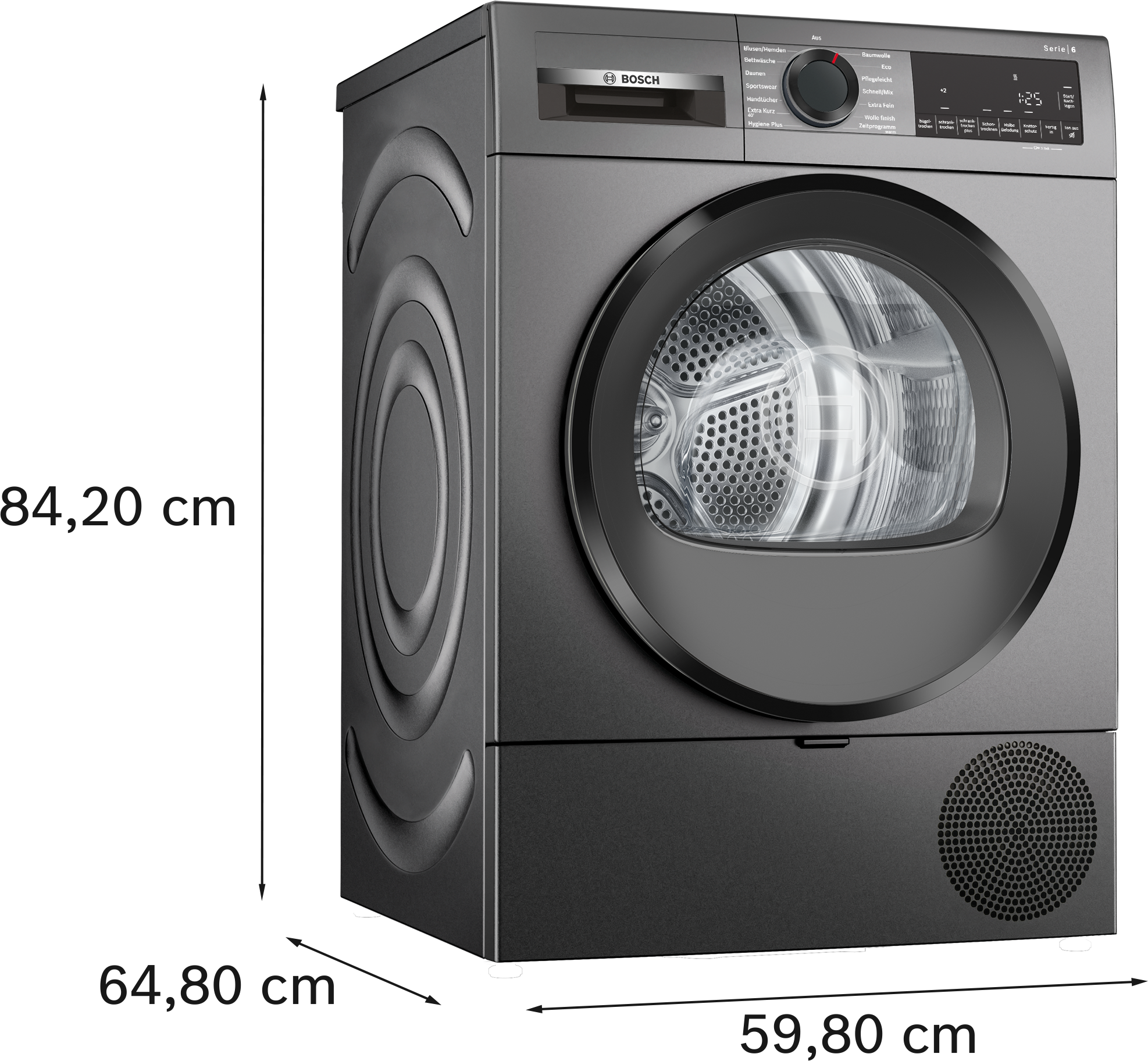 BOSCH Wärmepumpentrockner »WQG243DR10« Serie 6