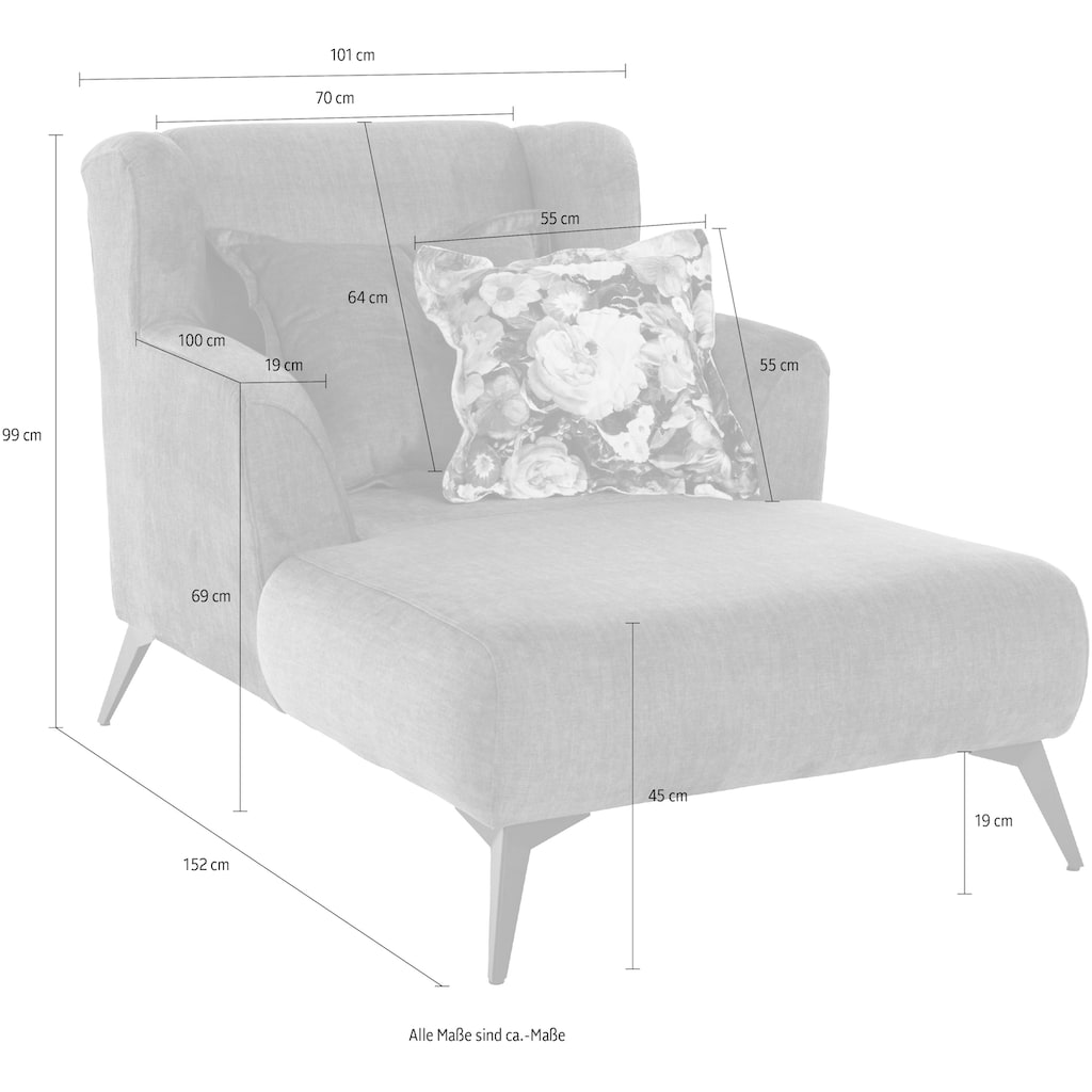 INOSIGN Loveseat »Baggio«