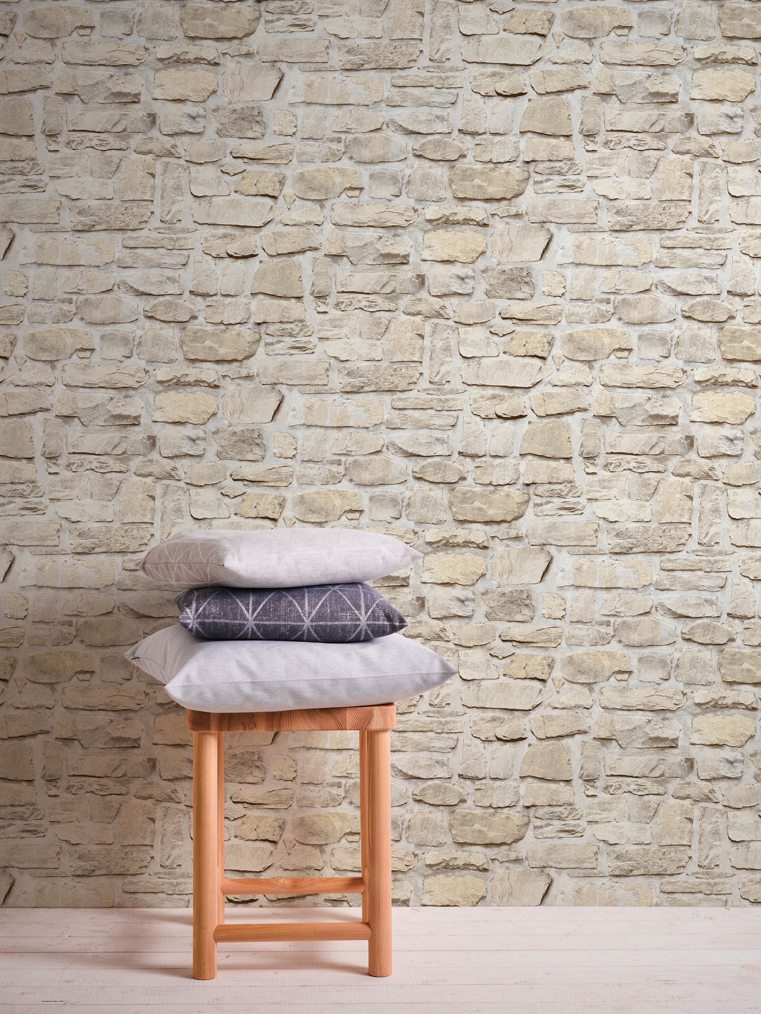 A.S. Création Vliestapete »Decoro«, gemustert-Motiv-abstrakt, Tapete Stein Tapeten Wohnzimmer Schlafzimmer Küche modern Design Optik
