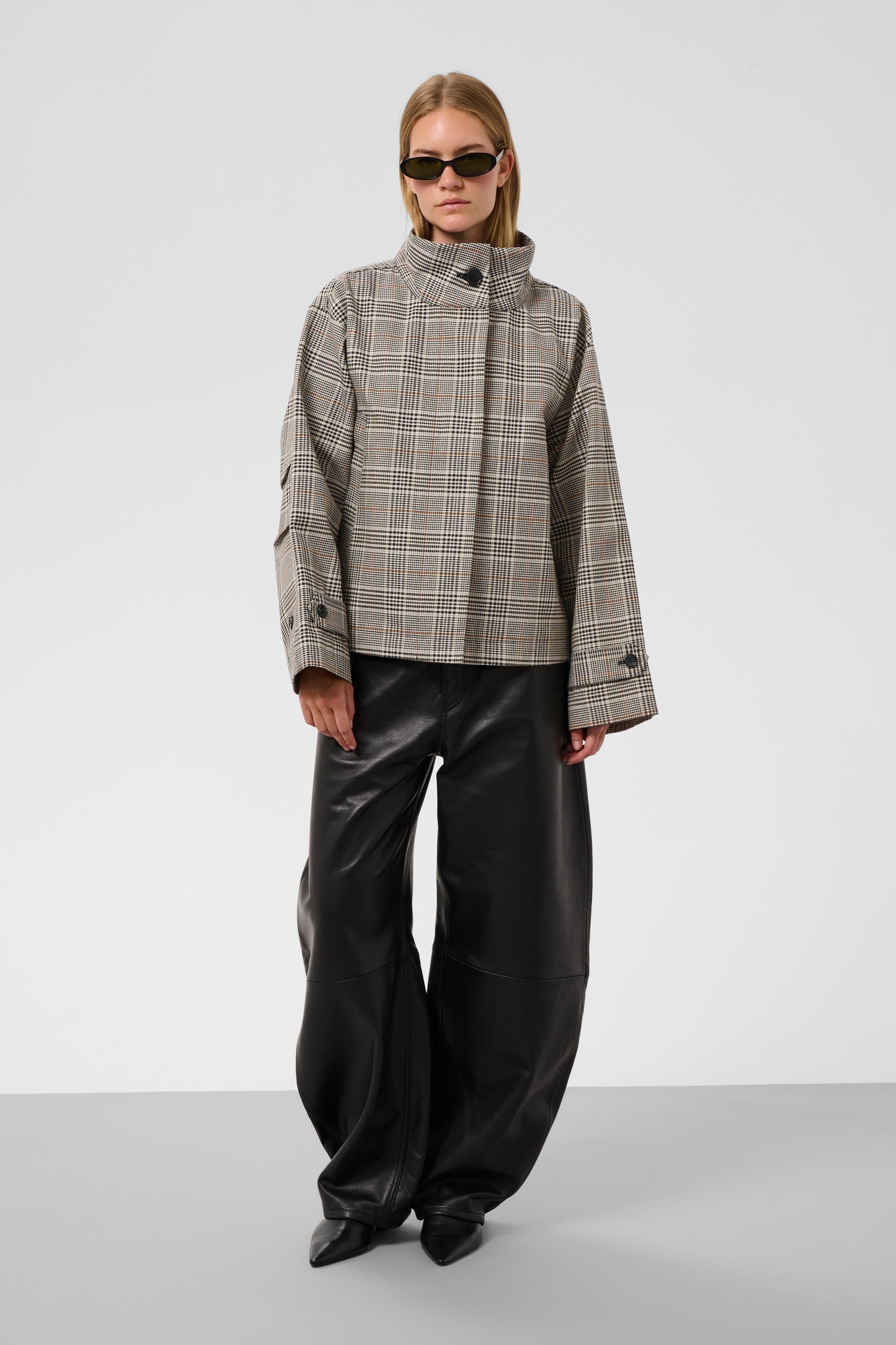 SOAKED IN LUXURY Wintermantel »Damen Jacke SLChecky«