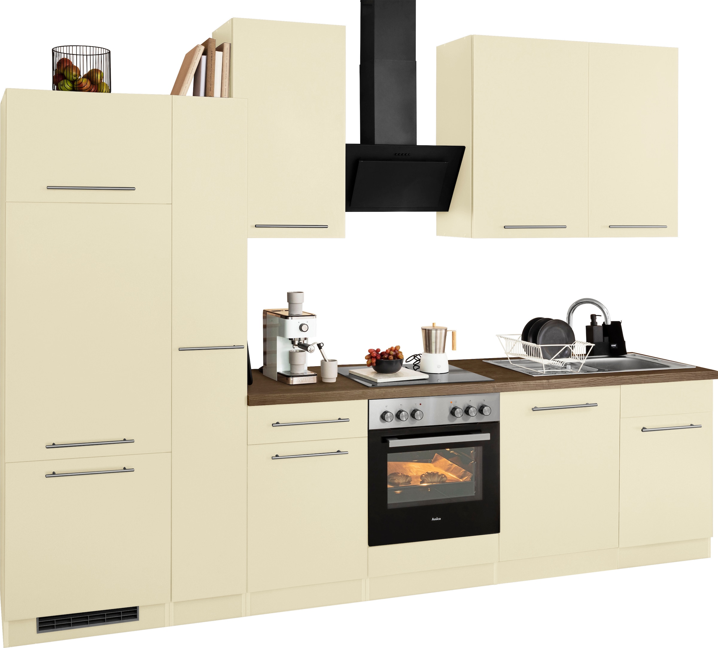 wiho Küchen "Unna" ohne E-Geräte, Breite 310 cm