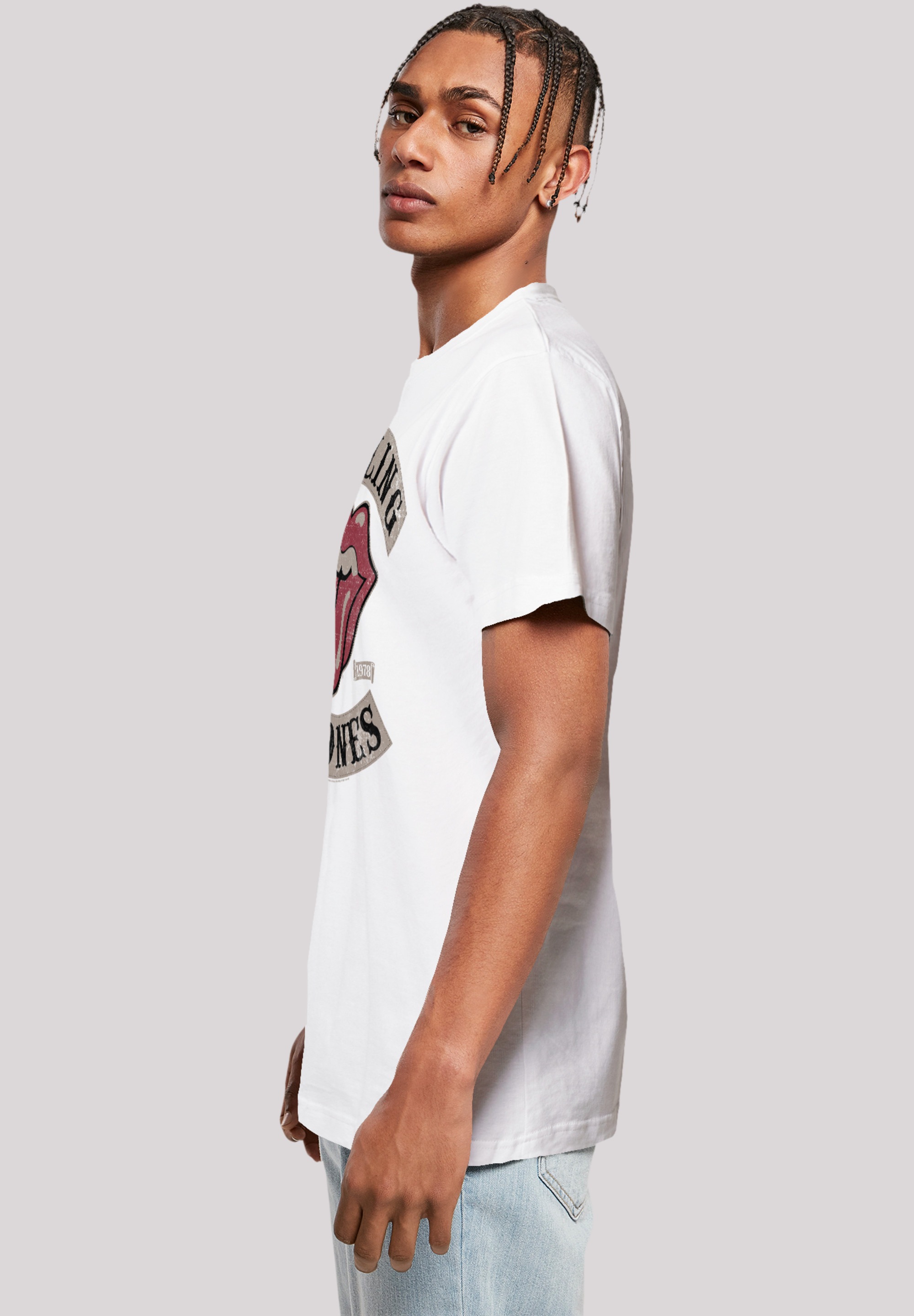 F4NT4STIC T-Shirt »The Rolling Stones Tour '78«, Premium Qualität