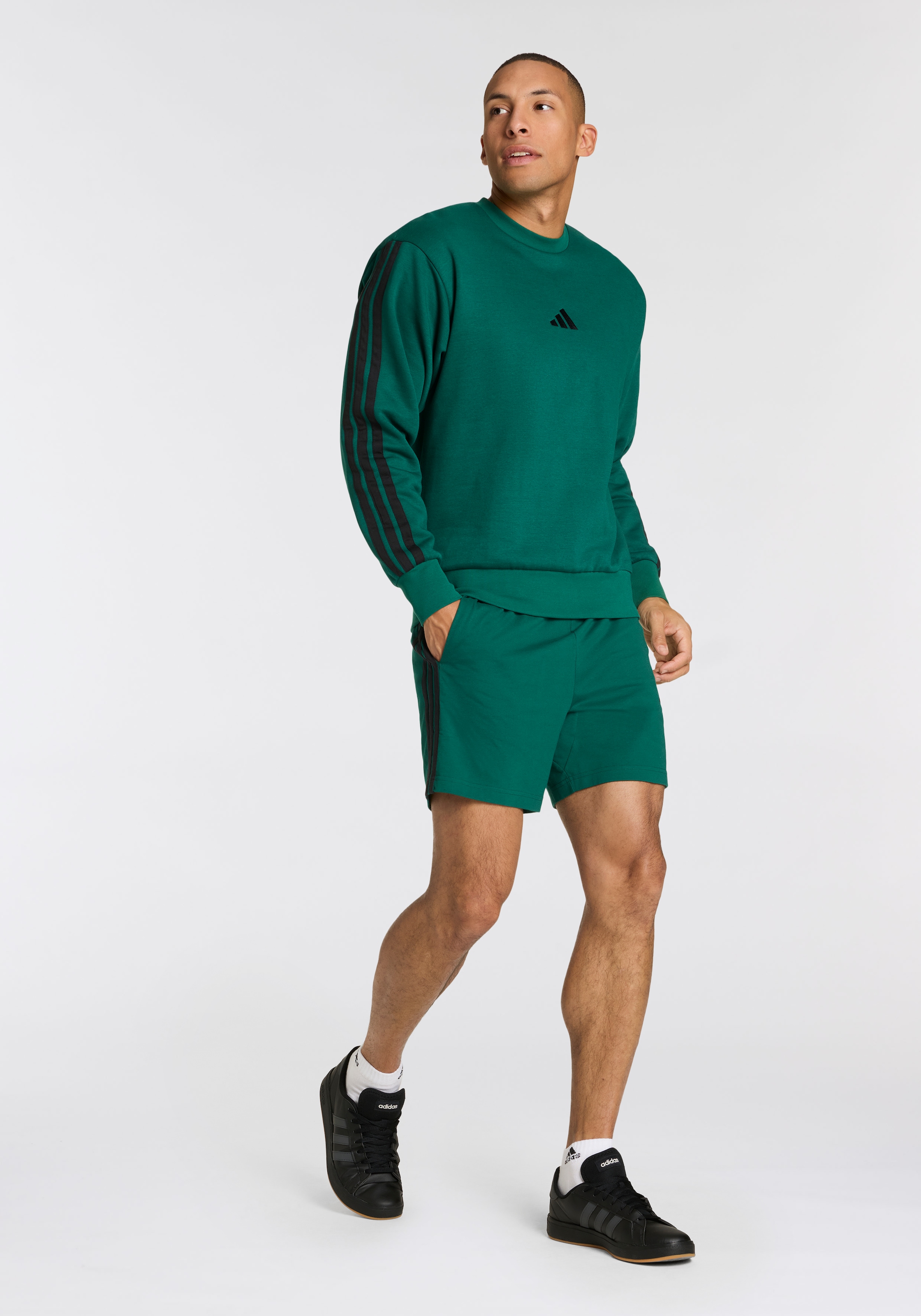 adidas Sportswear Shorts »M 3S SJ 7 SHO«, (1 tlg.), drei Streifen Trainingsshorts