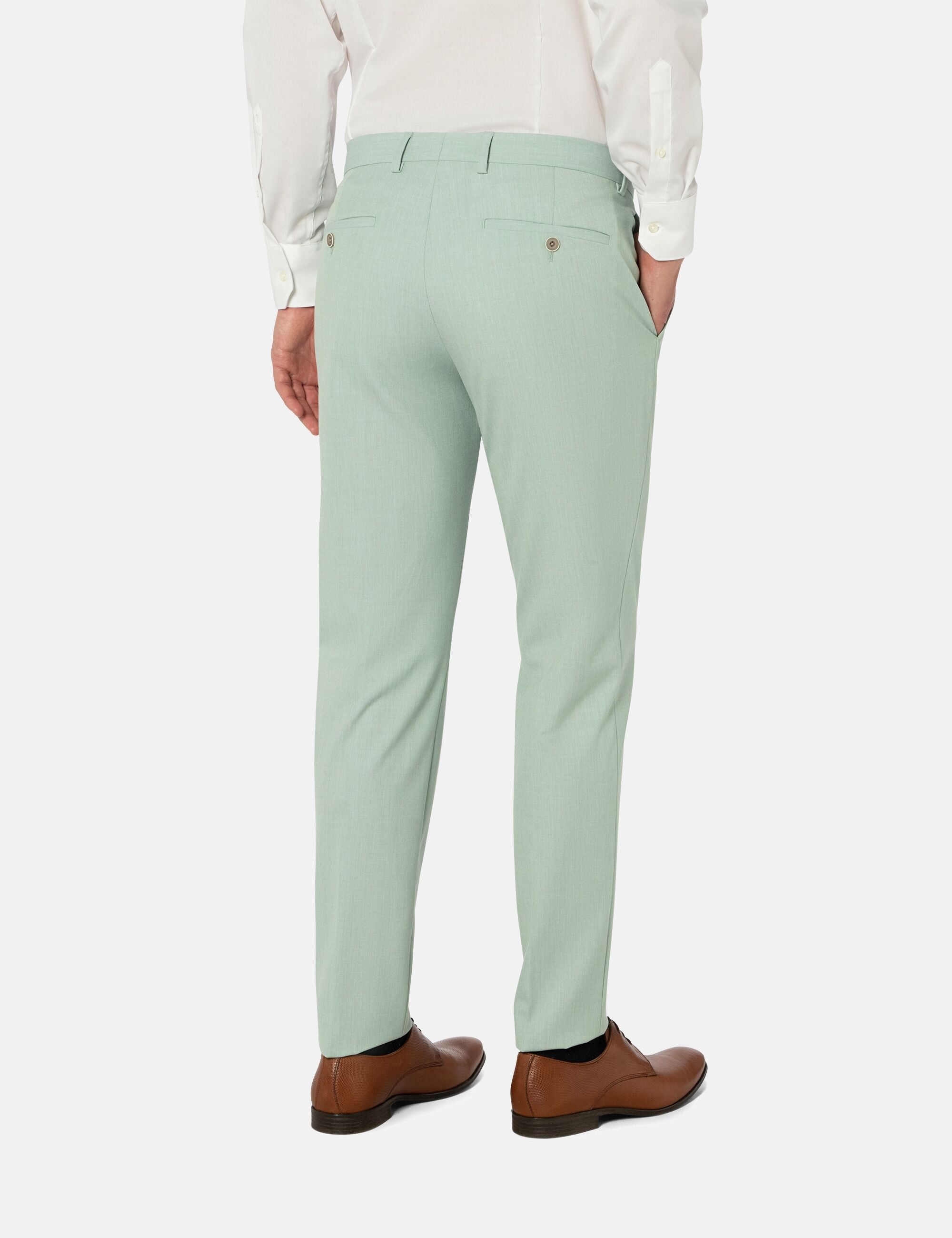 Thomas Goodwin Anzug »3024-90«, (2 tlg.), slim fit, mit modischen Accessoires