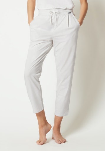 Skiny Pyjamahose "Night In Mix & Match" bequem, weich, Baumwollmix, mit Taschen und Bund