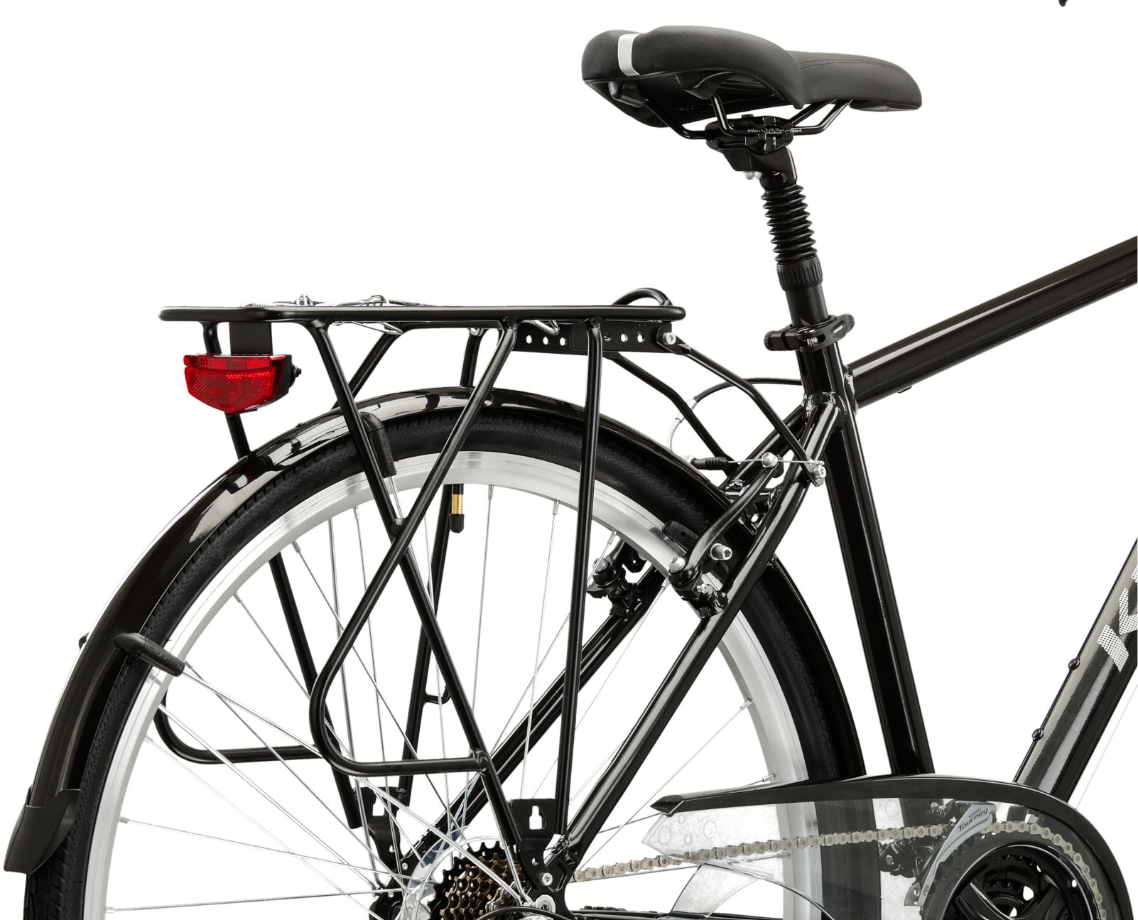 Kross Trekkingrad »Trekkingrad Explorer 2.0 schwarz 21 Gänge«, 21 Gang, Shimano, ACERA M3020 Schaltwerk