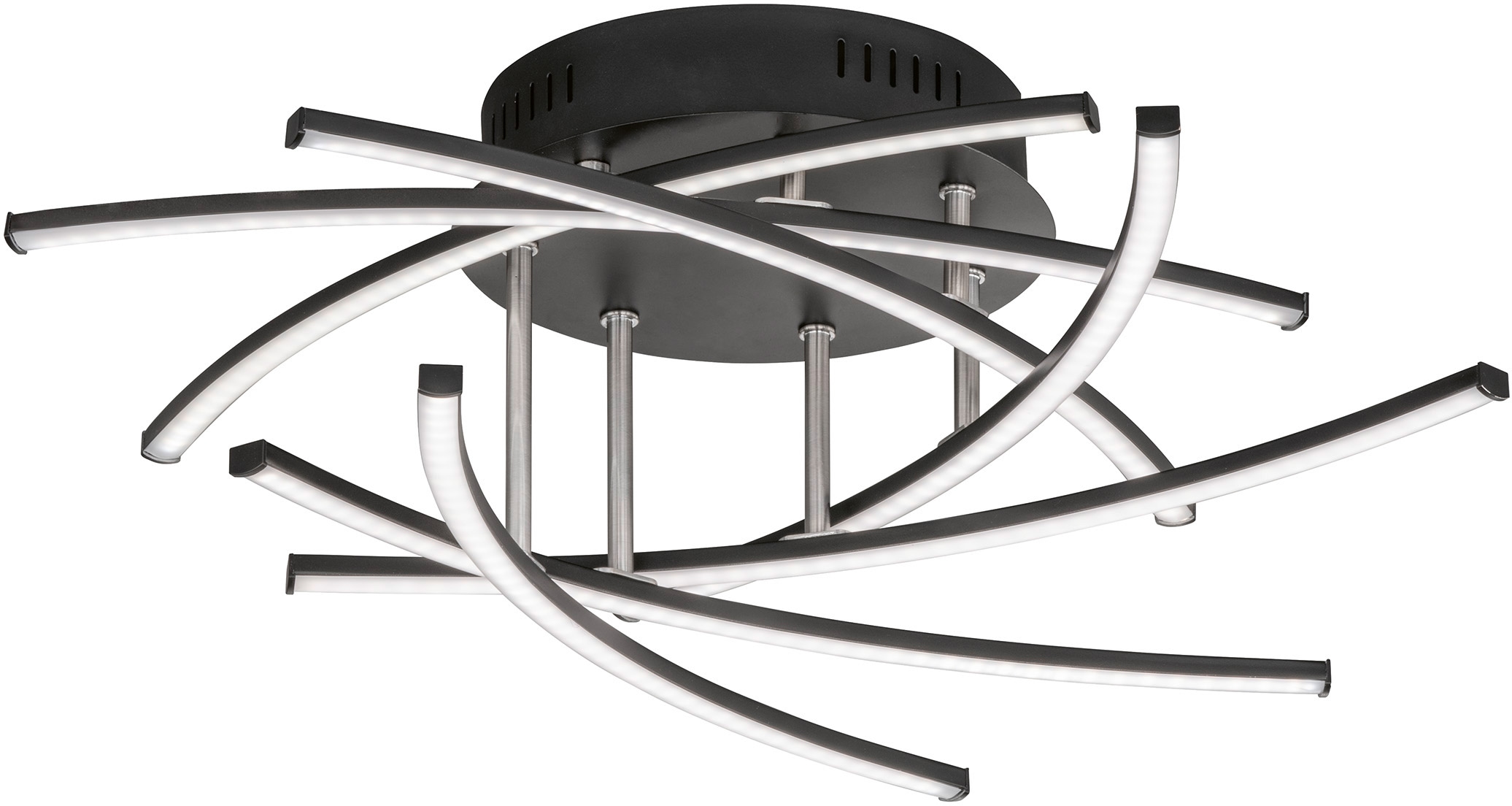 FISCHER & HONSEL LED Deckenleuchte »Cross TW«, 7 flammig, Leuchtmittel LED-Modul | LED fest integriert