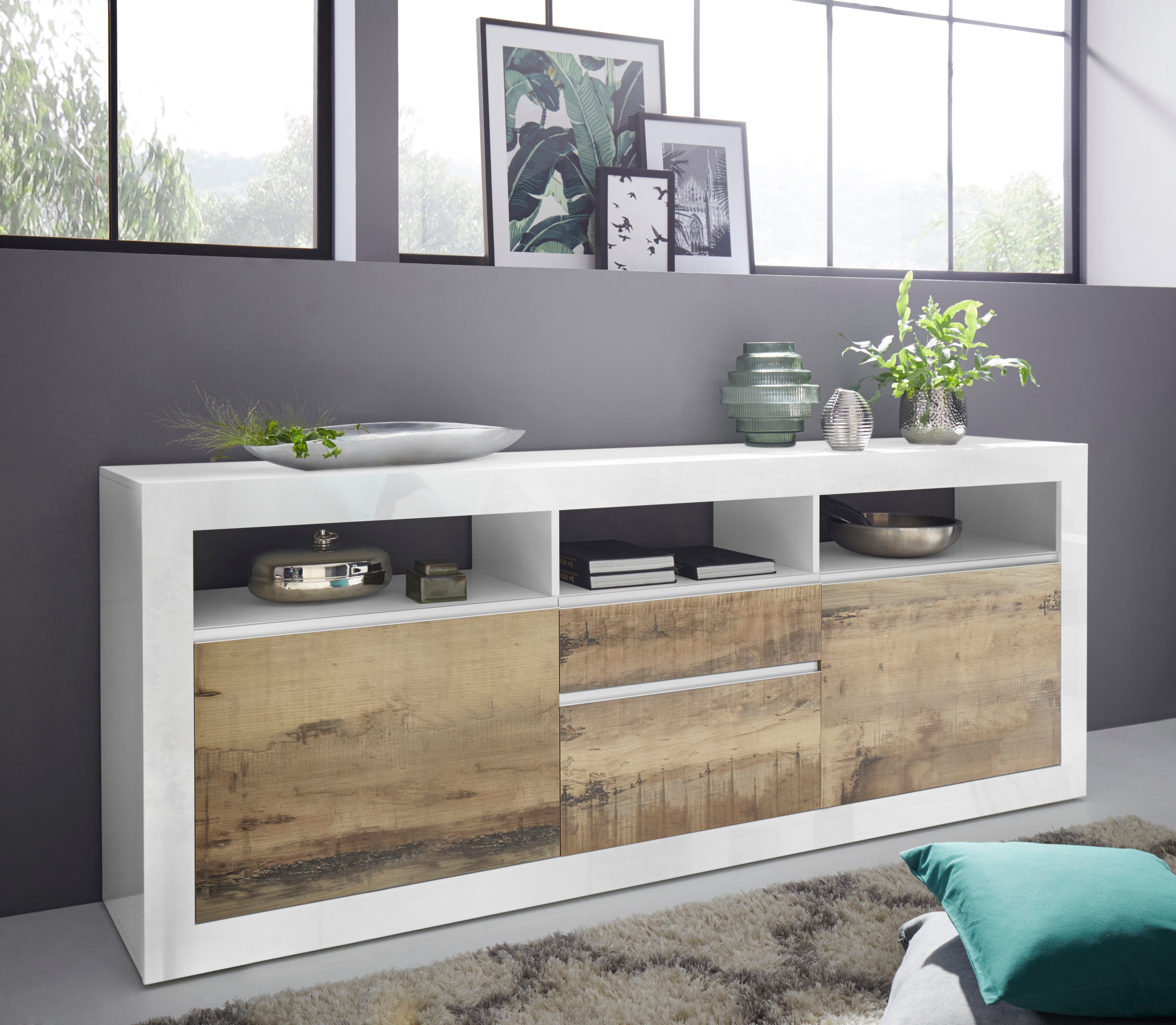 Tecnos Sideboard Zoe, Breite 210 cm