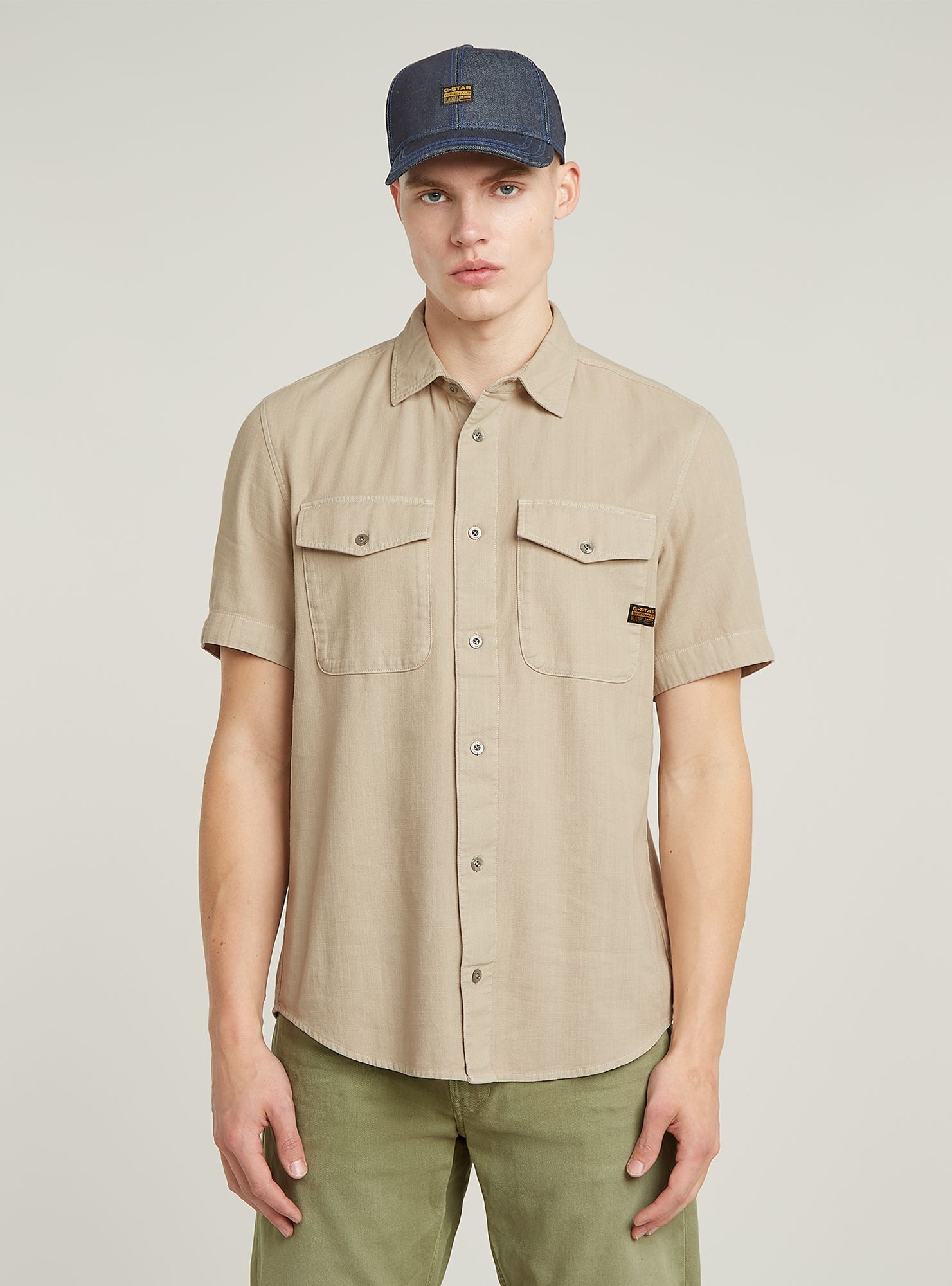 G-STAR Langarmshirt "Marine Slim Hemd" günstig online kaufen