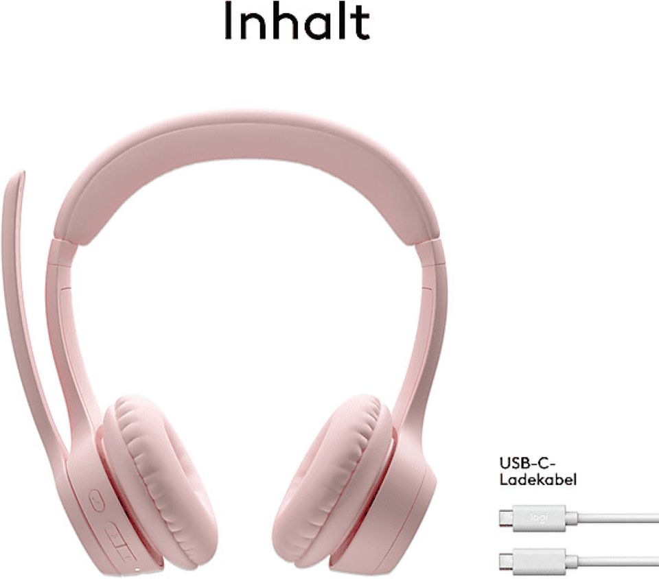 Logitech Headset »Zone 300 - ROSE - EMEA28-935«