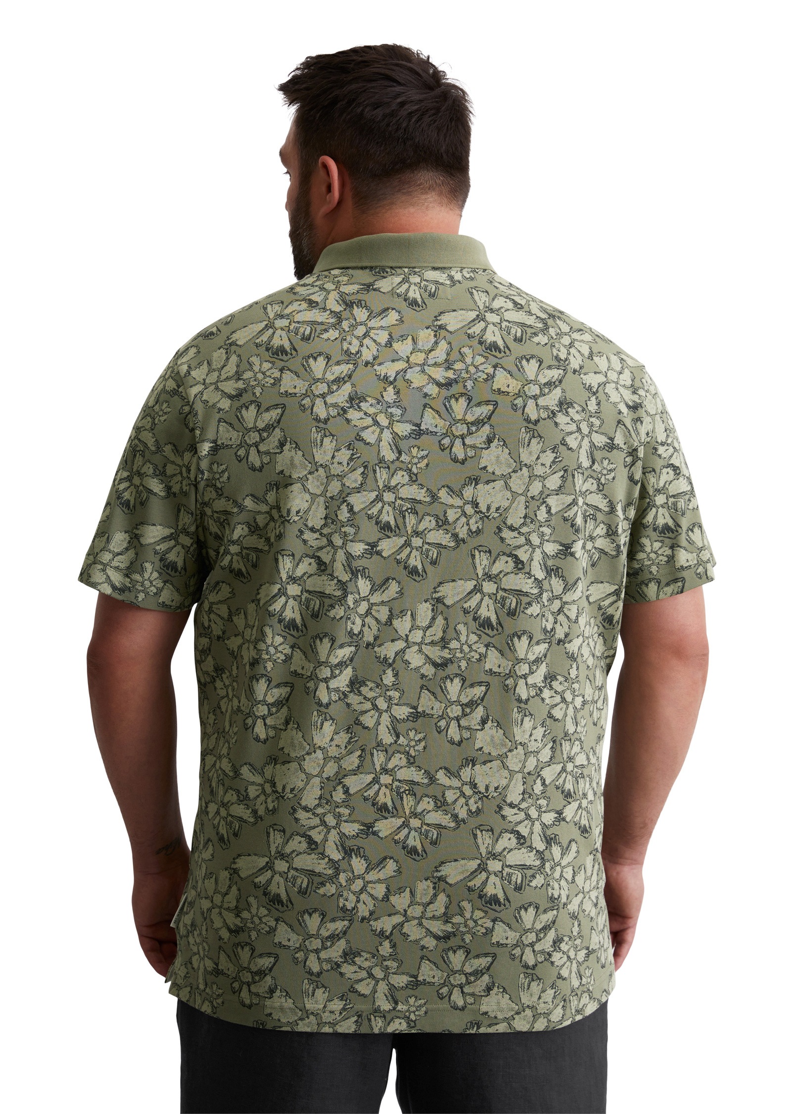 Marc O'Polo Poloshirt »aus Bio-Baumwoll-Mix«