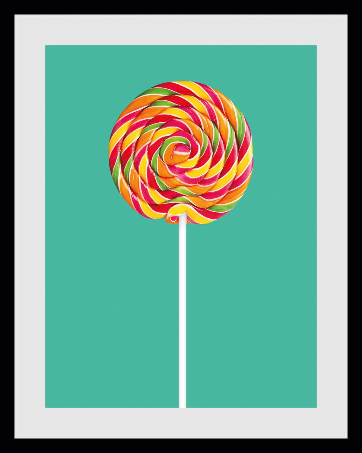 queence Bild »Lollipop« Foto | Kunst | Lebensmittel | Süßigkeiten | Süßspeisen 1 Stk. tlg. HD Premium Poster-Druck inkl. Holzrahmen