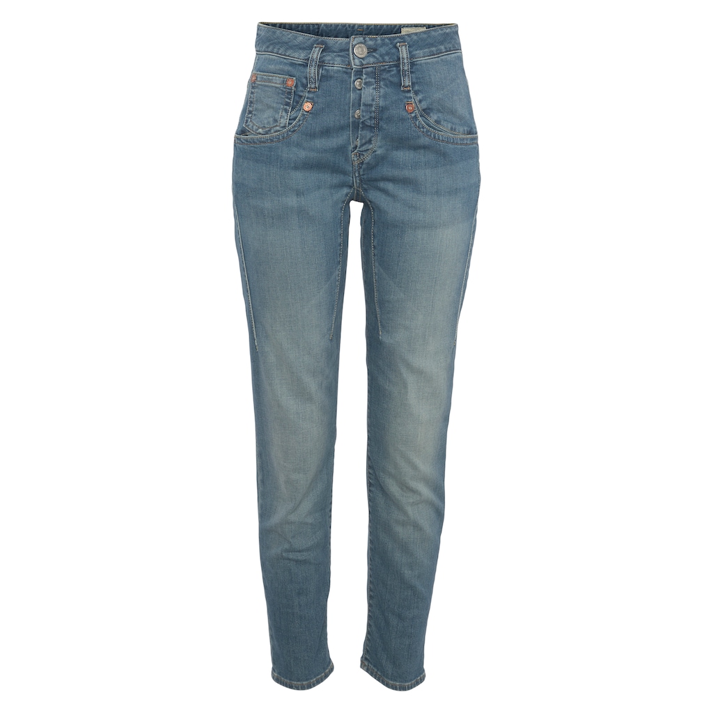 Herrlicher Boyfriend-Jeans »SHYRA CROPPED ORGANIC«