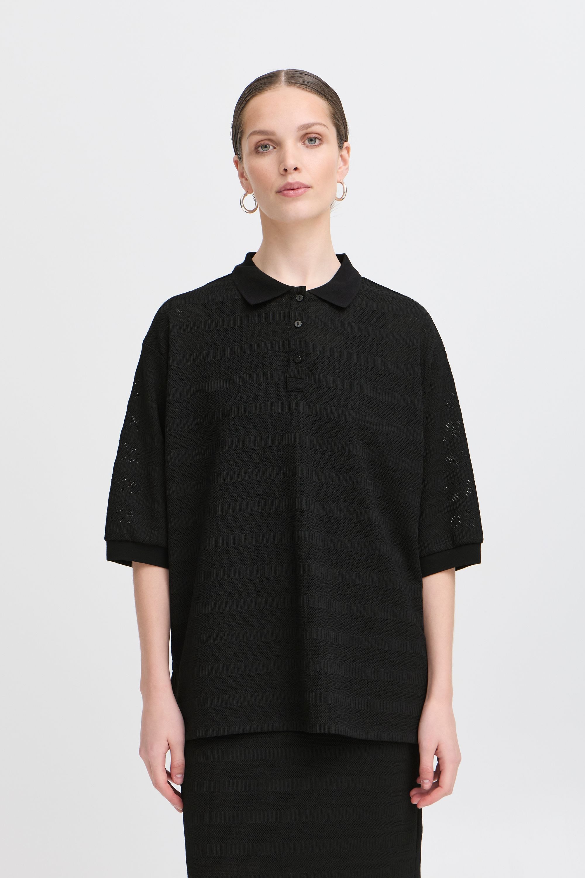 Ichi Poloshirt »Poloshirt IXKNITTY«
