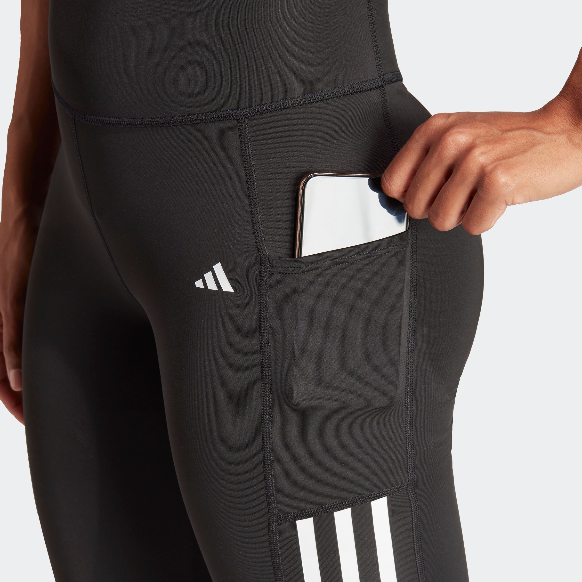 Thumbnail - adidas Performance Trainingstights "OPTIME 3-STREIFEN FULL-LENGTH LEGGINGS"